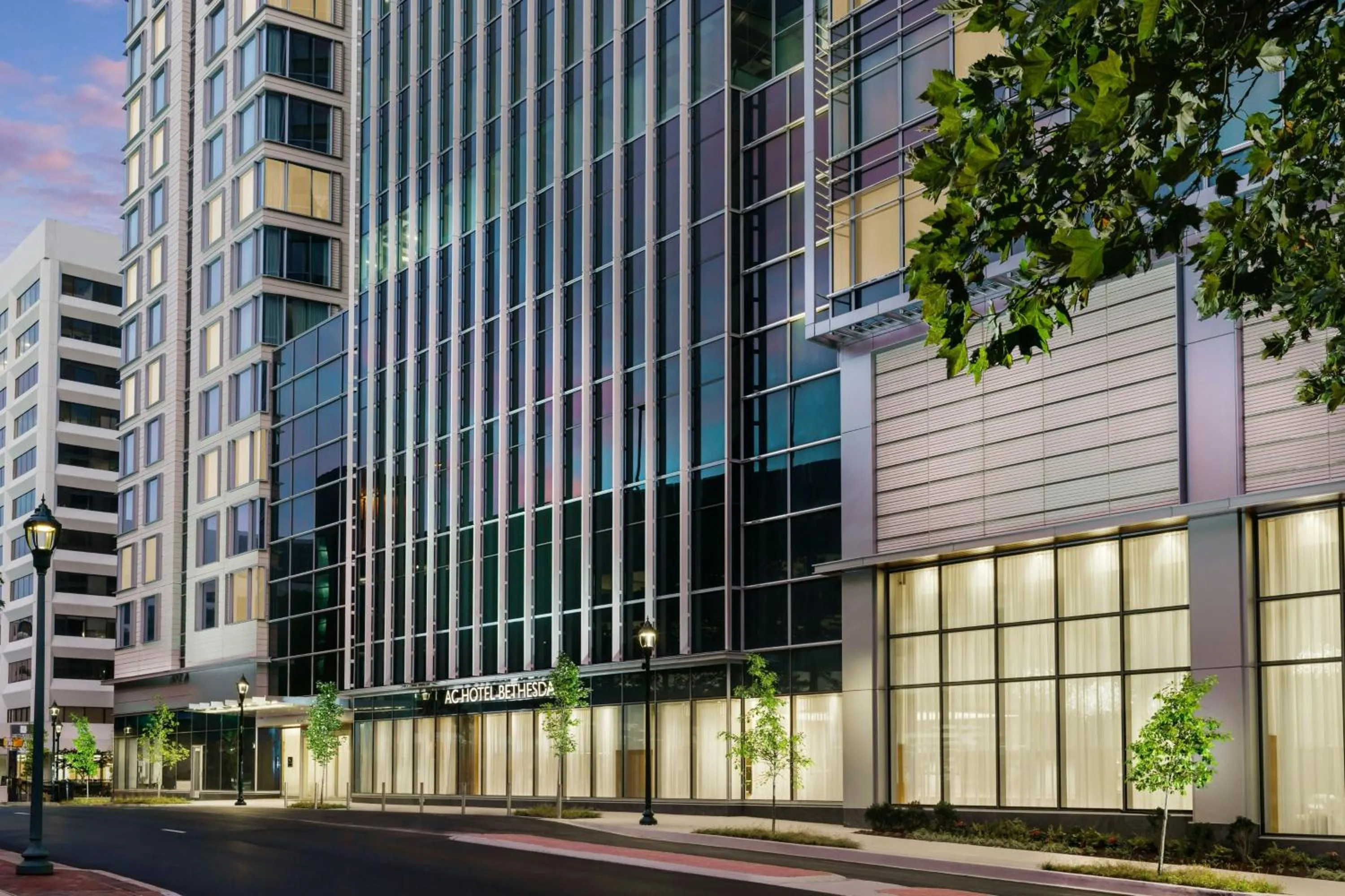 Property building in AC Hotel by Marriott Bethesda Downtown
