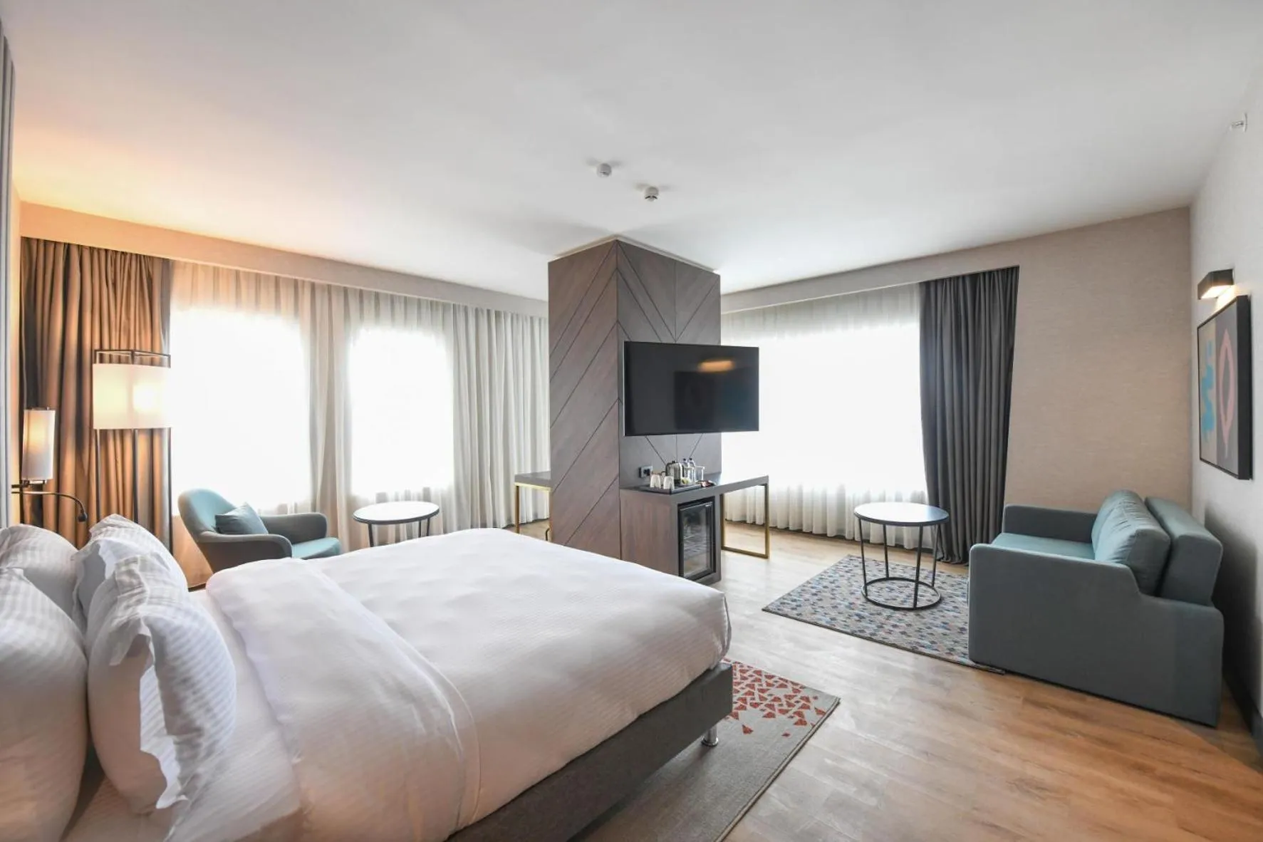 View (from property/room), Bed in Crowne Plaza Ankara by IHG