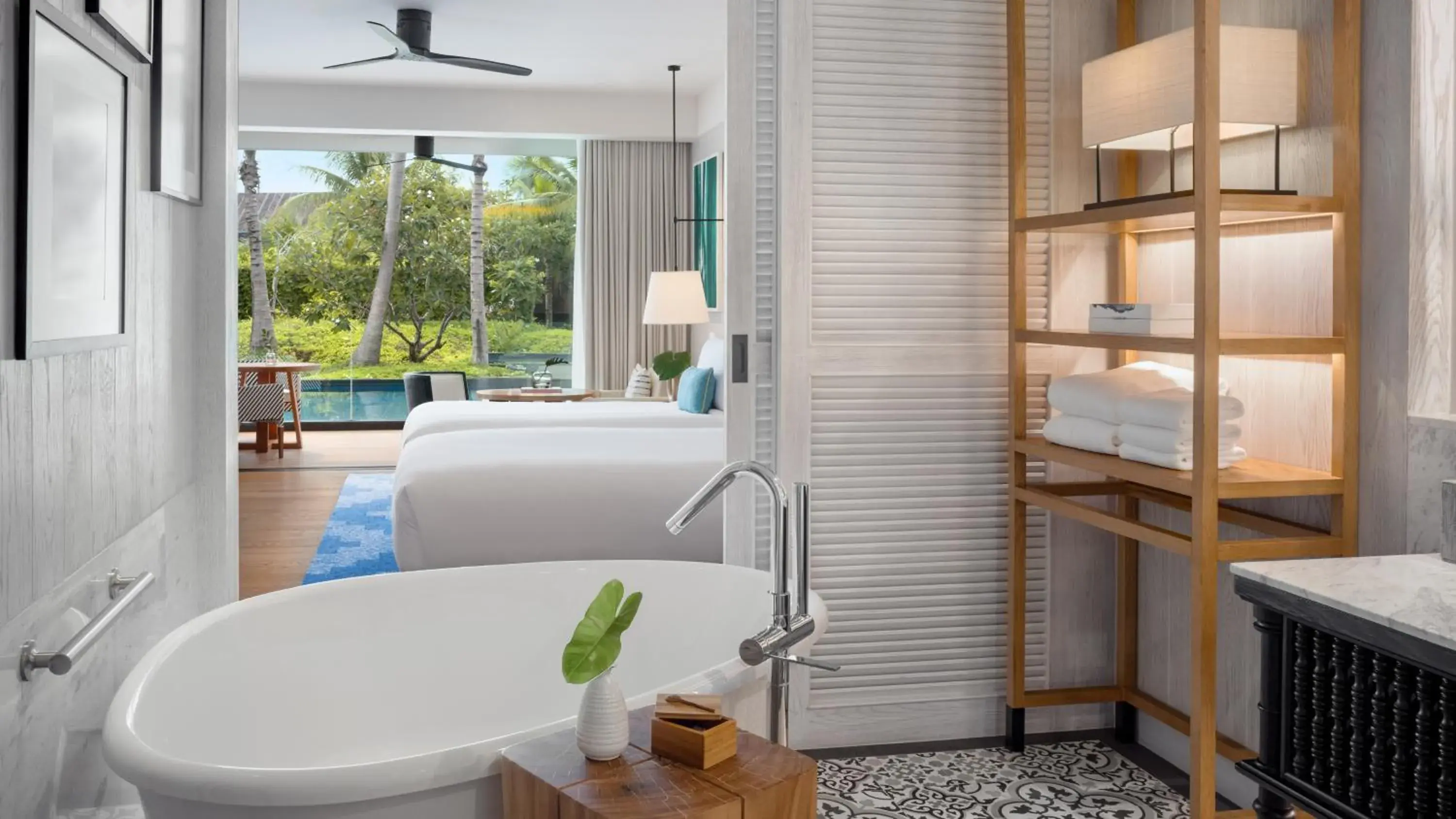 Essential Twin Room with Resort View and Pool Access in Kimpton Kitalay Samui by IHG Essential Twin Room with Resort View and Pool Access in Kimpton Kitalay Samui by IHG