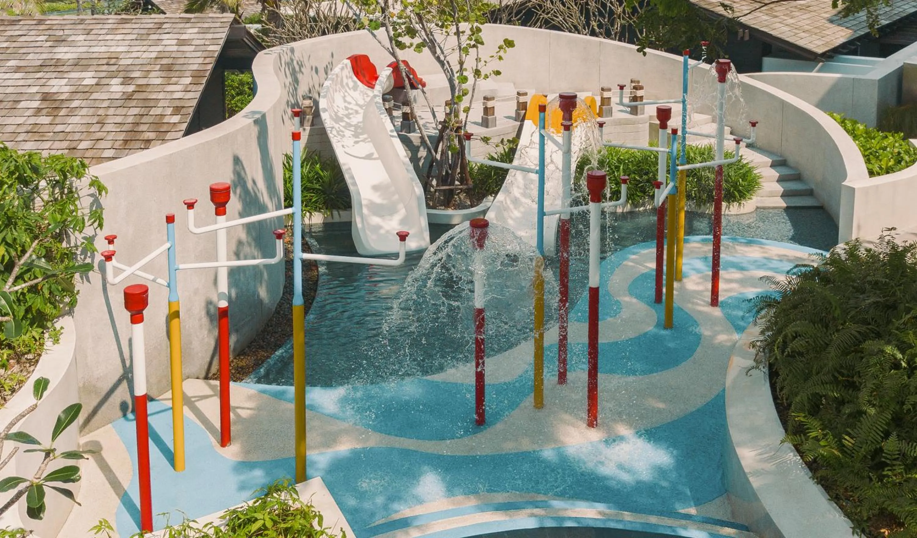 Aqua park in Kimpton Kitalay Samui by IHG