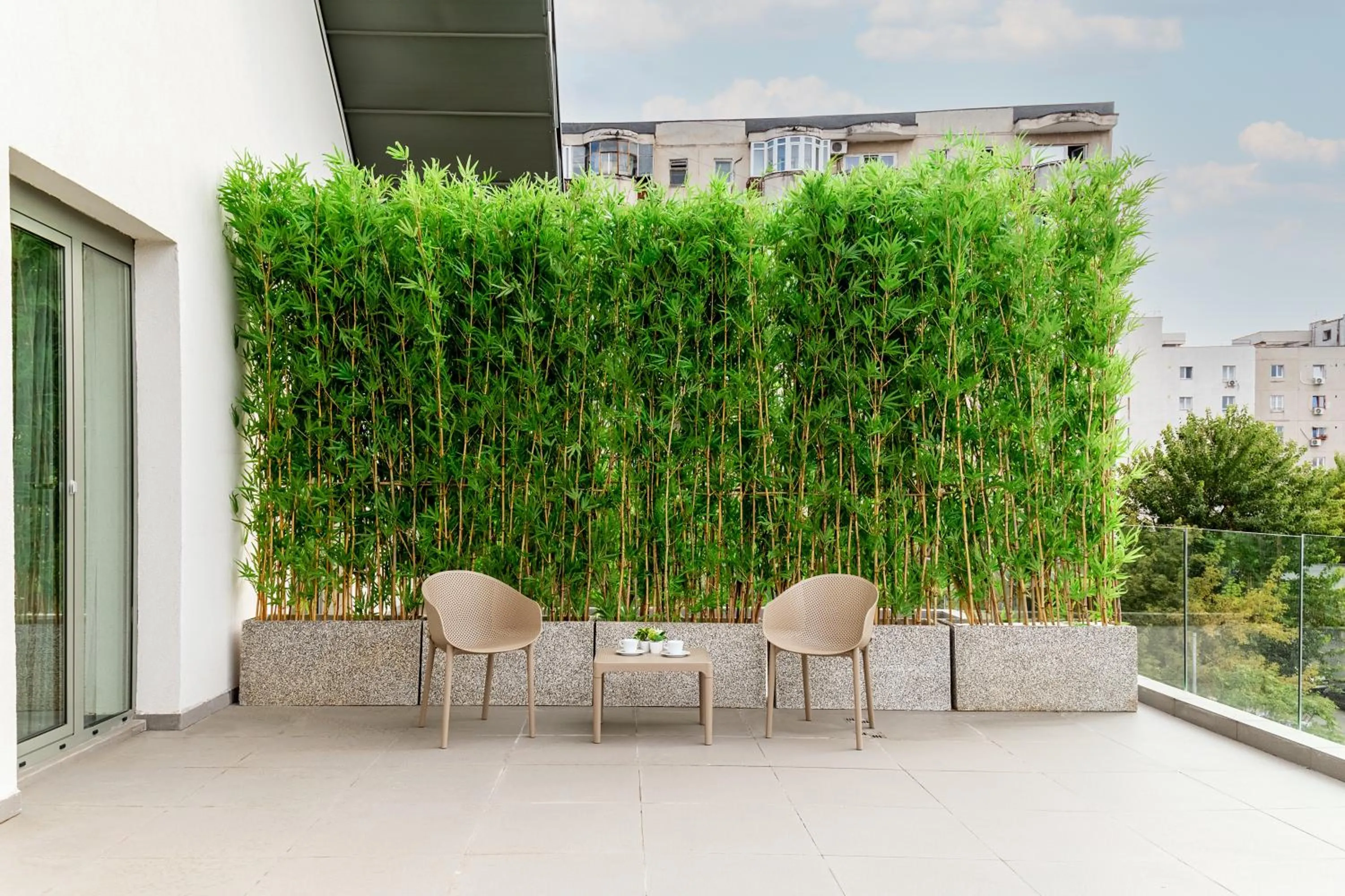 Balcony/Terrace in Tomis Garden Bucuresti