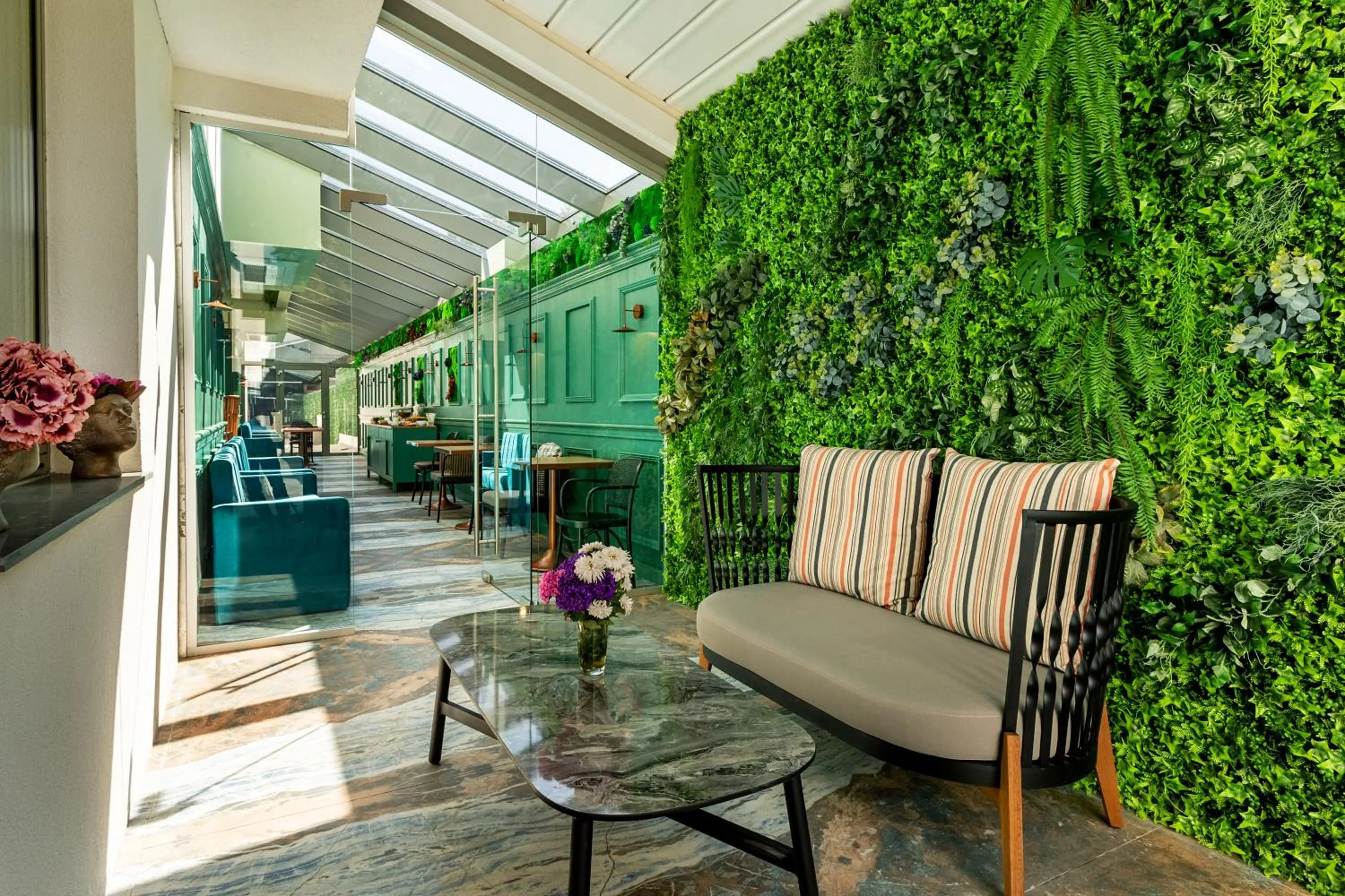 Balcony/Terrace in Tomis Garden Bucuresti