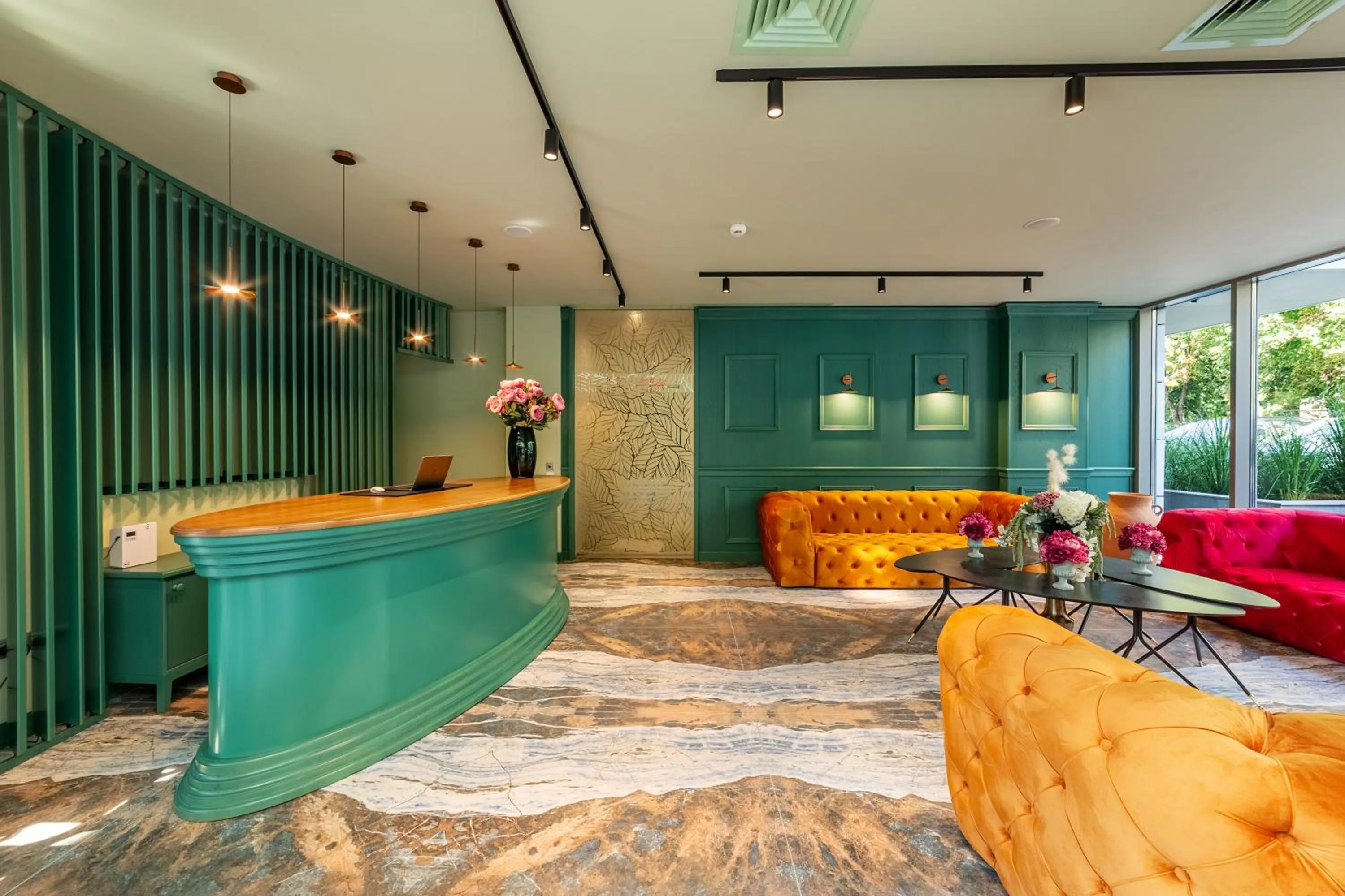 Lobby or reception in Tomis Garden Bucuresti