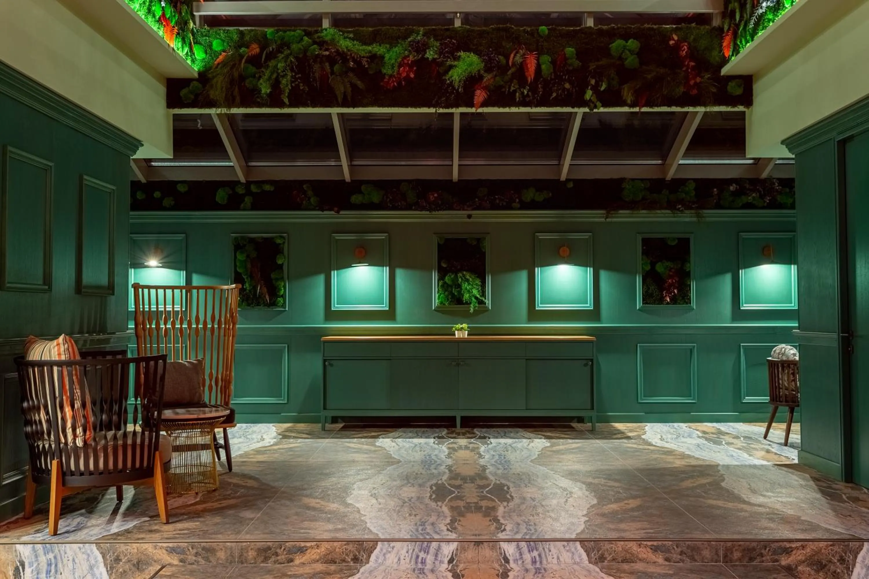 Lobby or reception in Tomis Garden Bucuresti