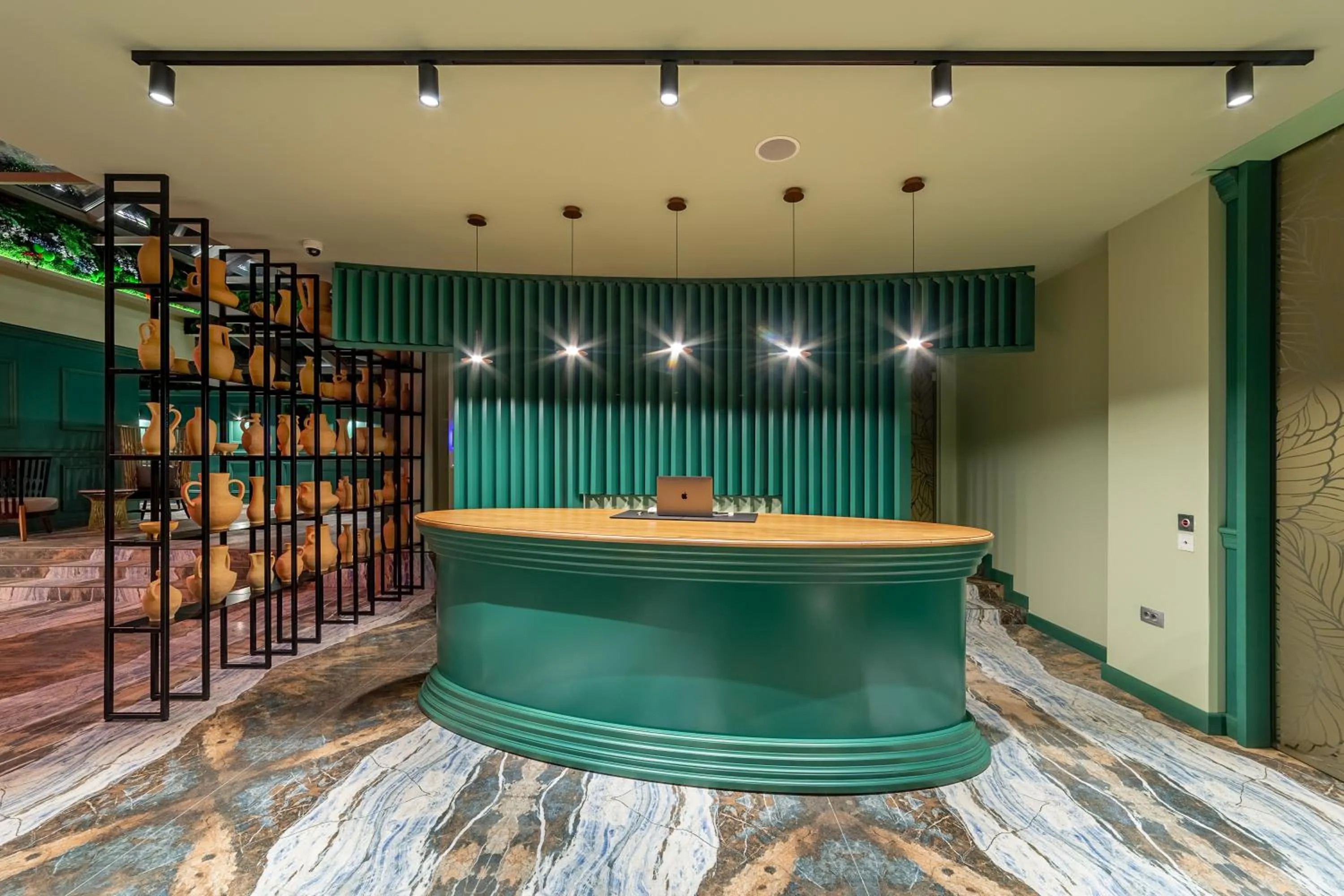 Lobby or reception in Tomis Garden Bucuresti