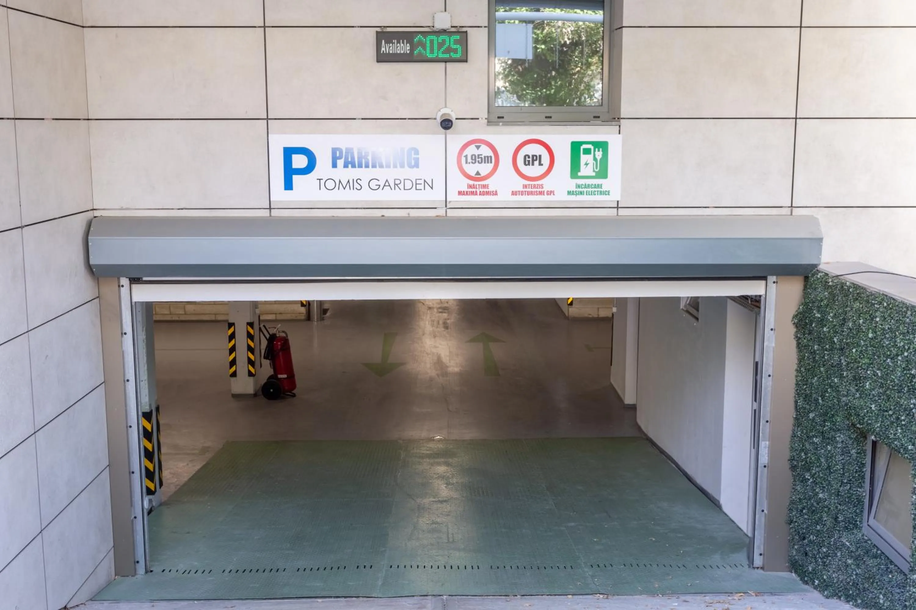 Parking in Tomis Garden Bucuresti