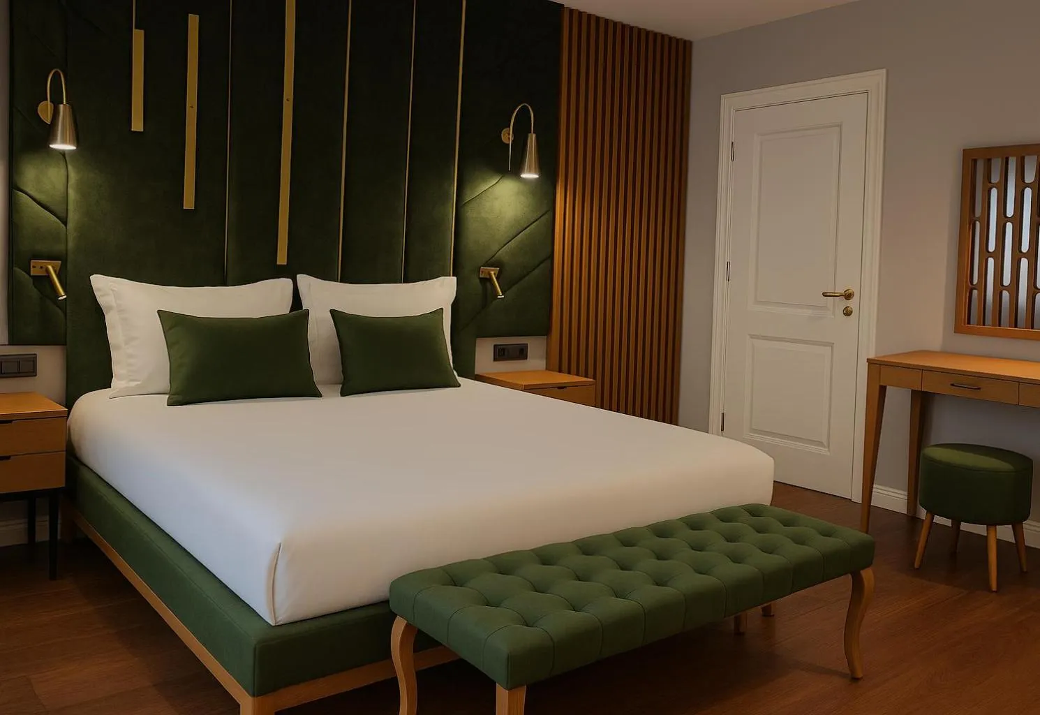 Bed in Best Western Izmir Hotel