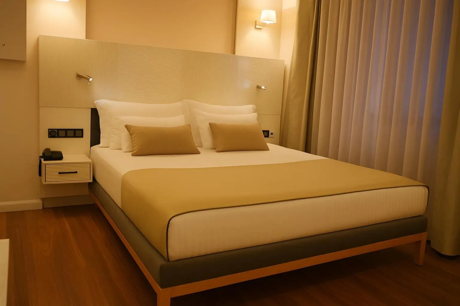 Bed in Best Western Izmir Hotel