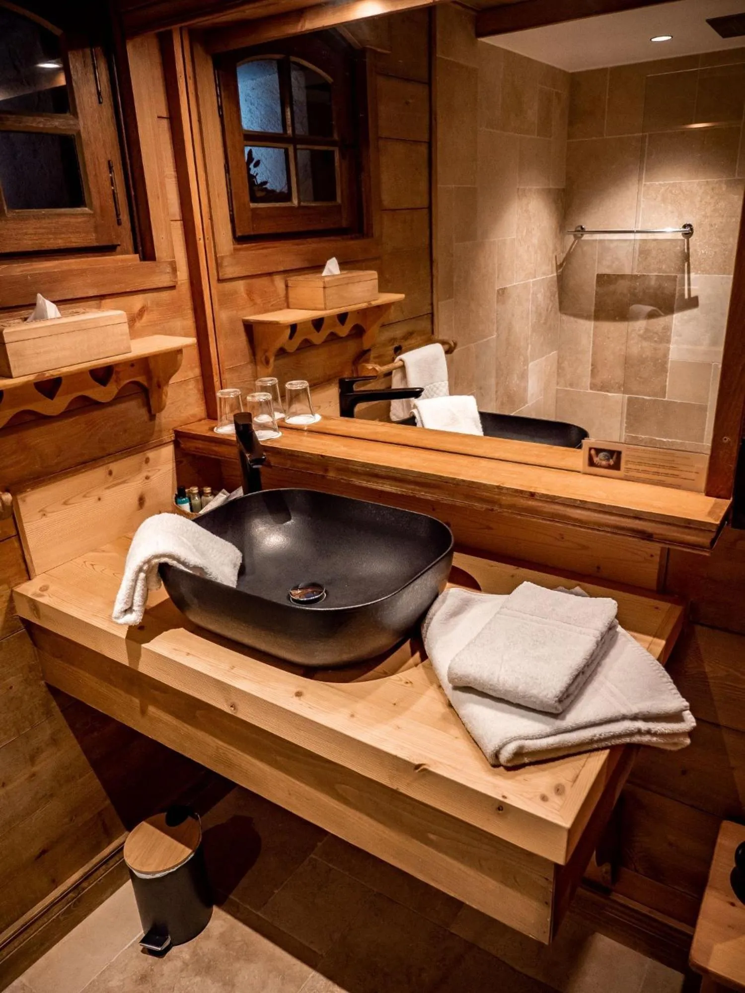 Bathroom in Les Chalets de la Serraz