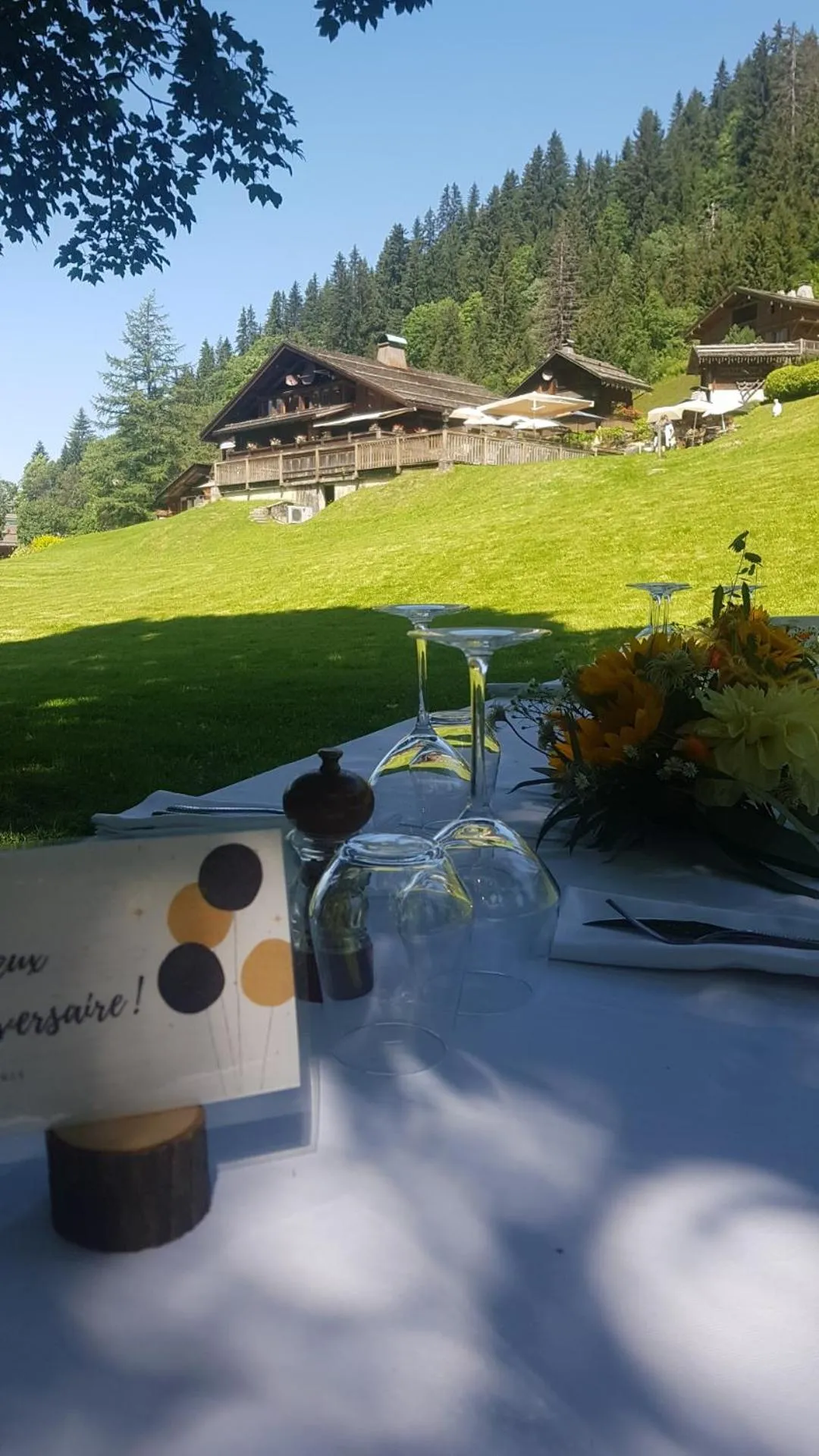 Garden in Les Chalets de la Serraz