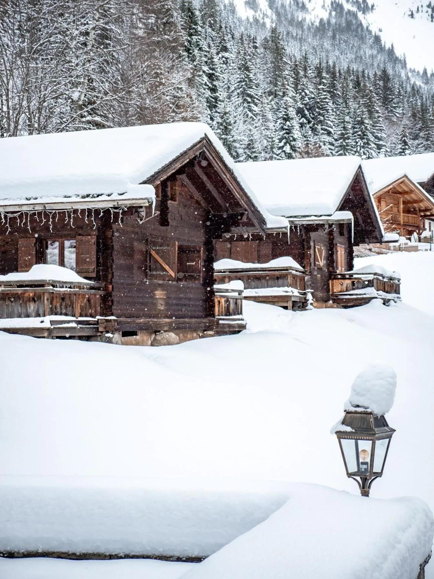 Bedroom in Les Chalets de la Serraz