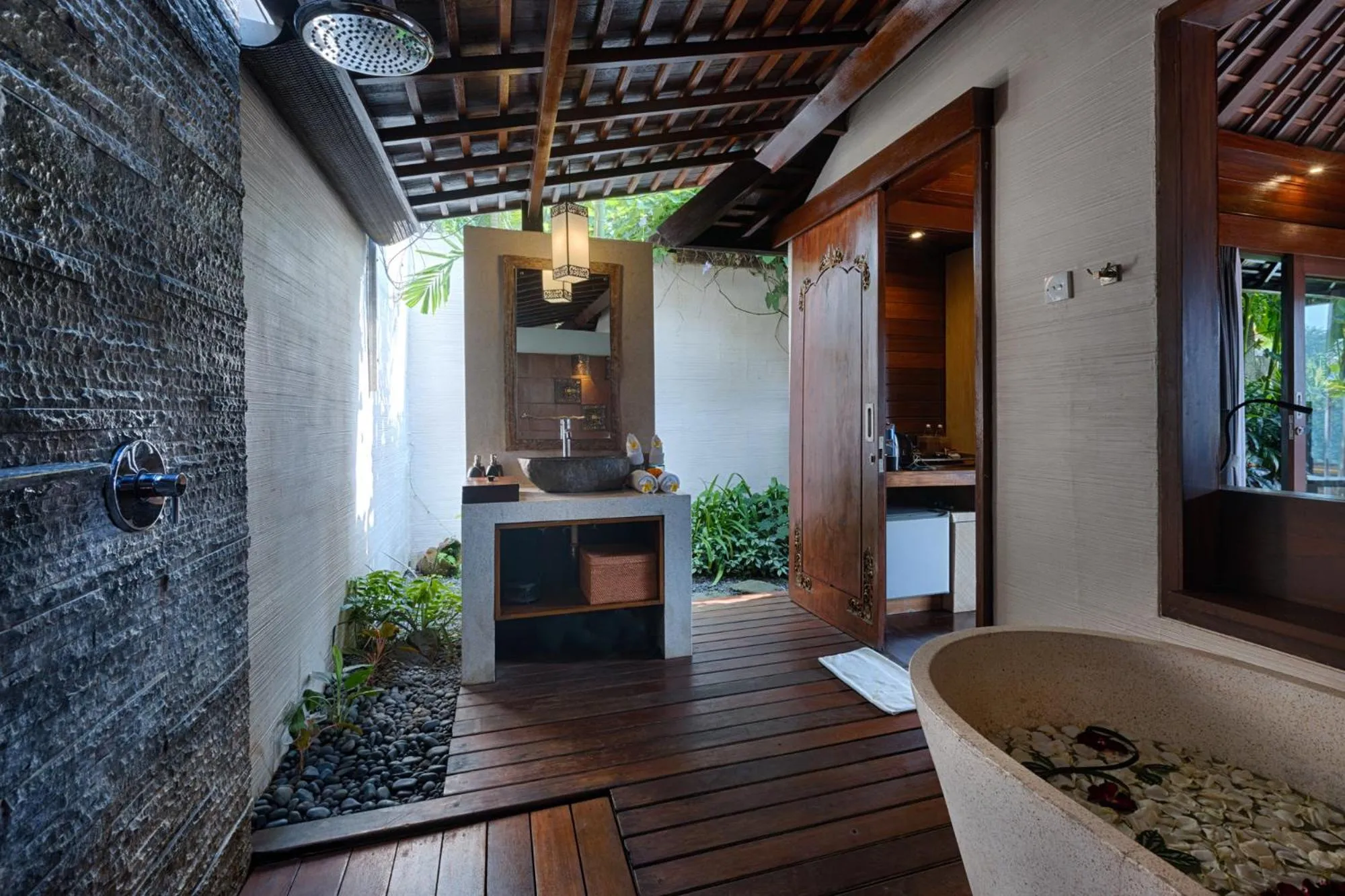Bathroom in Black Penny Villas Ubud