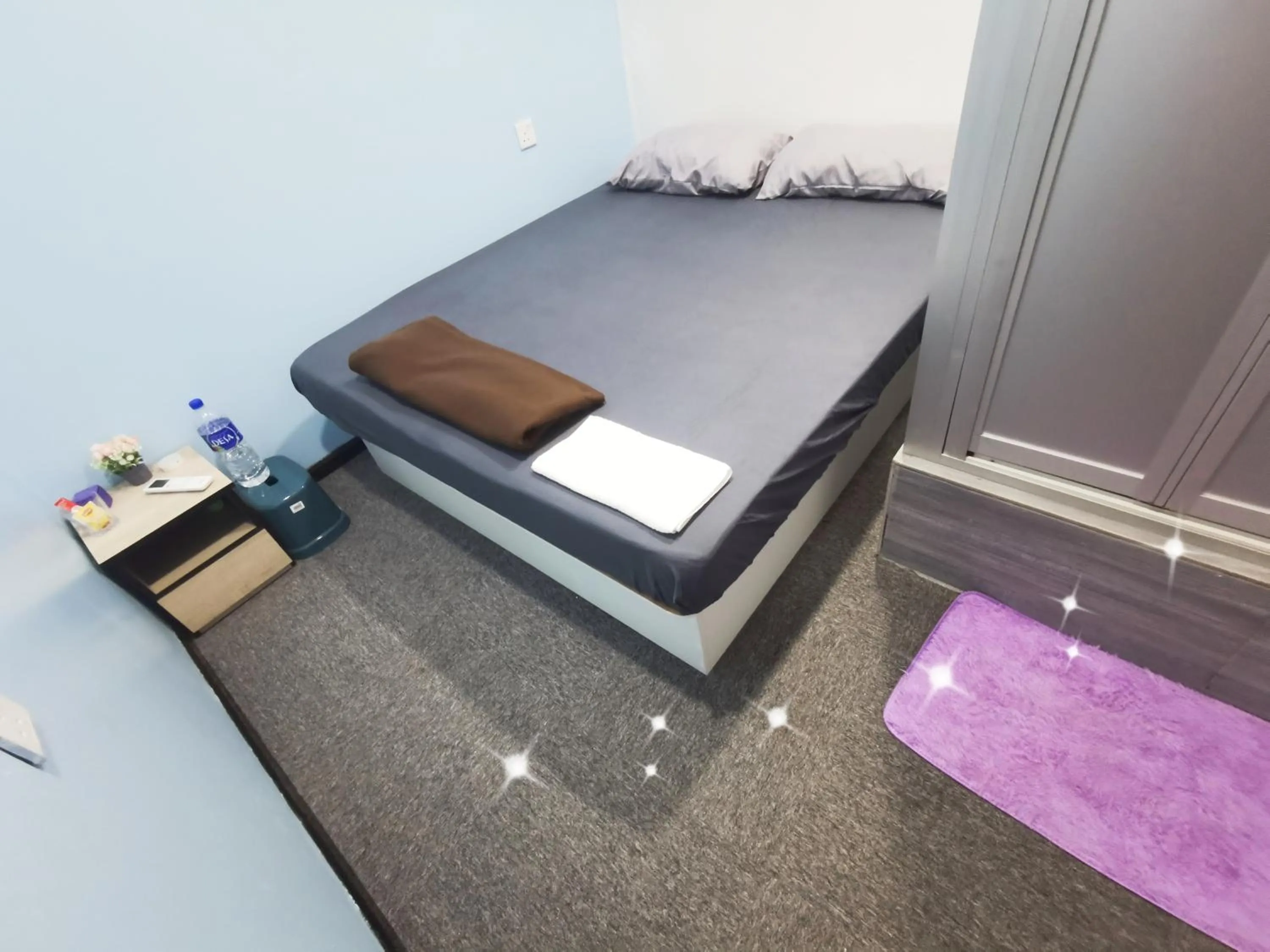 Bed in Marvel Suite ABNB