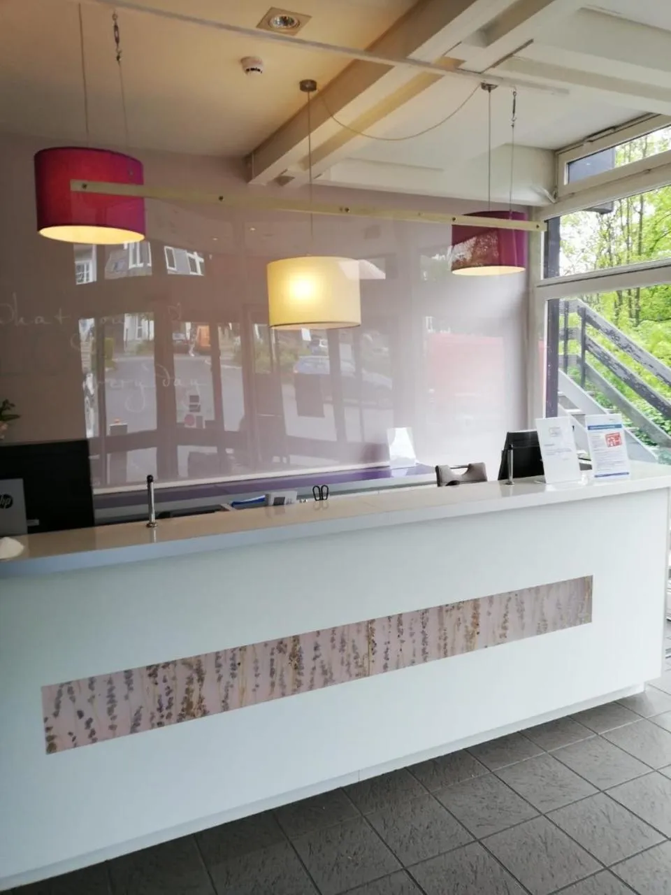 Lobby or reception in Hotel Zur Post