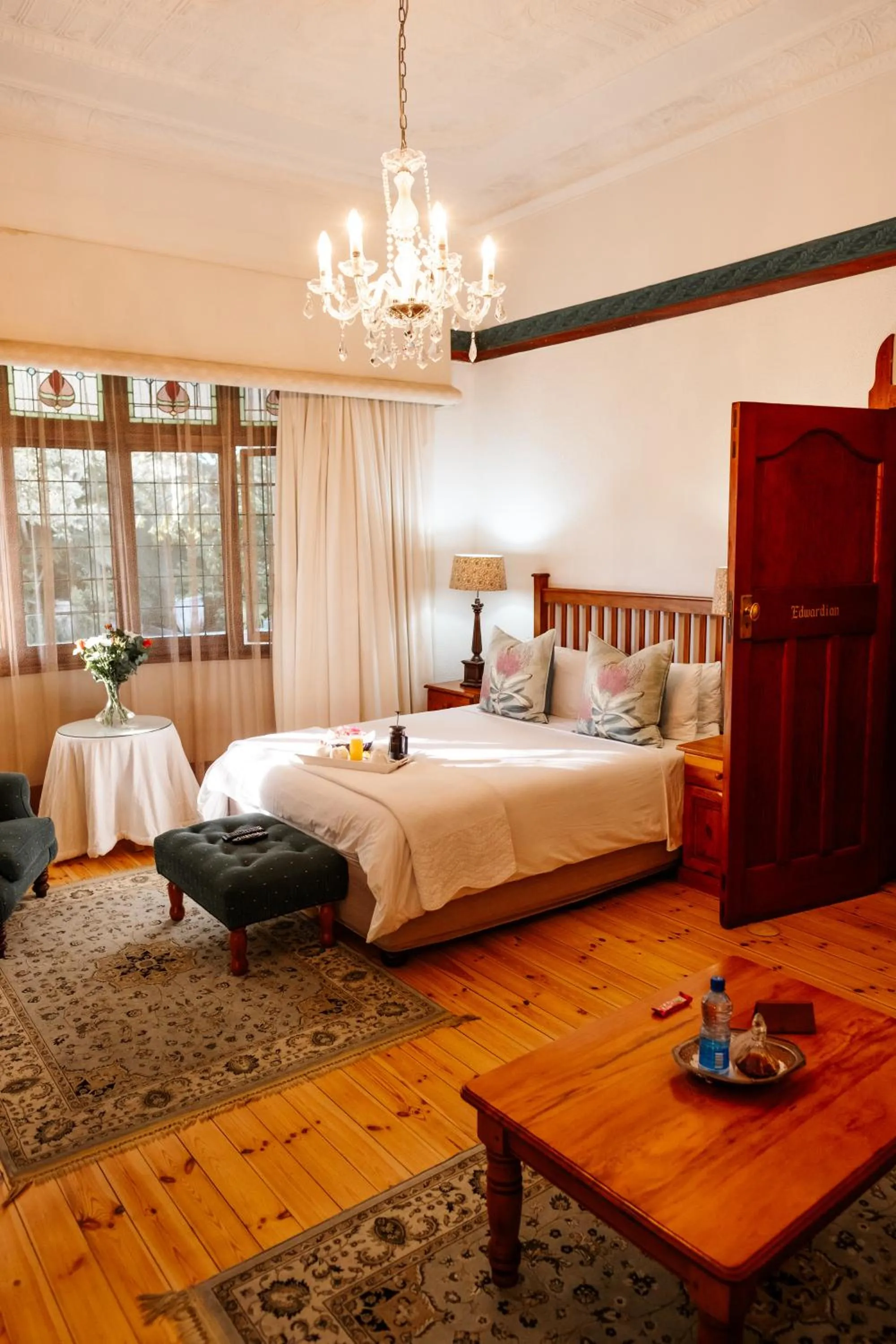 Bed in Devereux Lodge