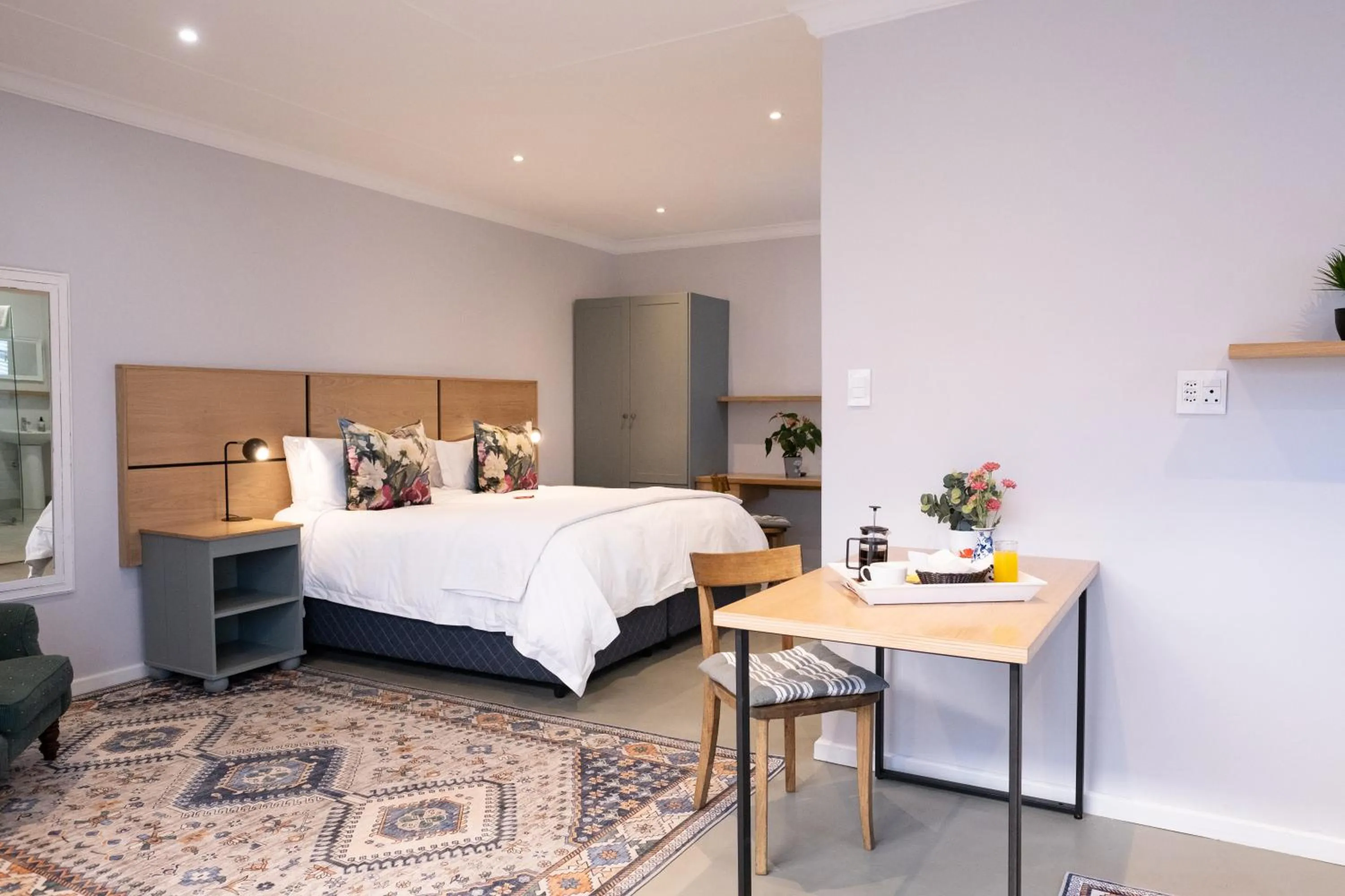 Bed in Devereux Lodge