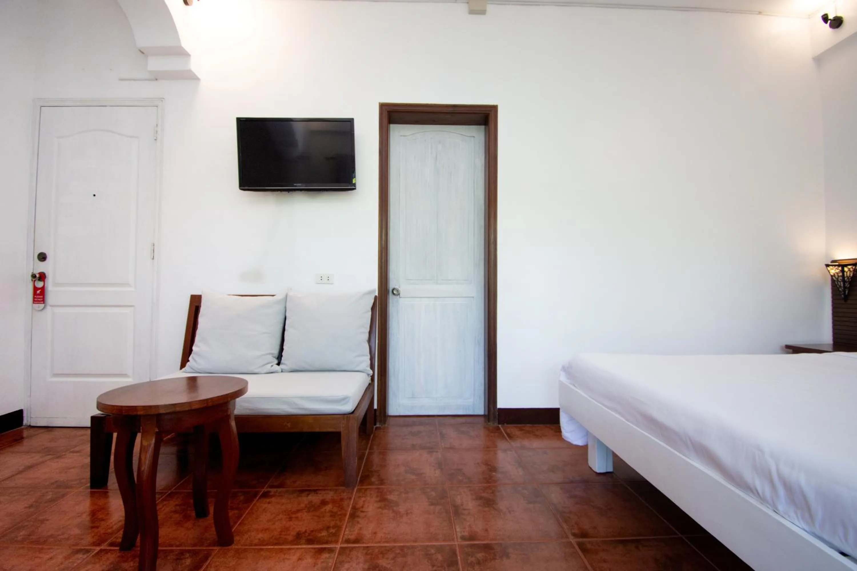 Bed in Lanterna Hotel Boracay