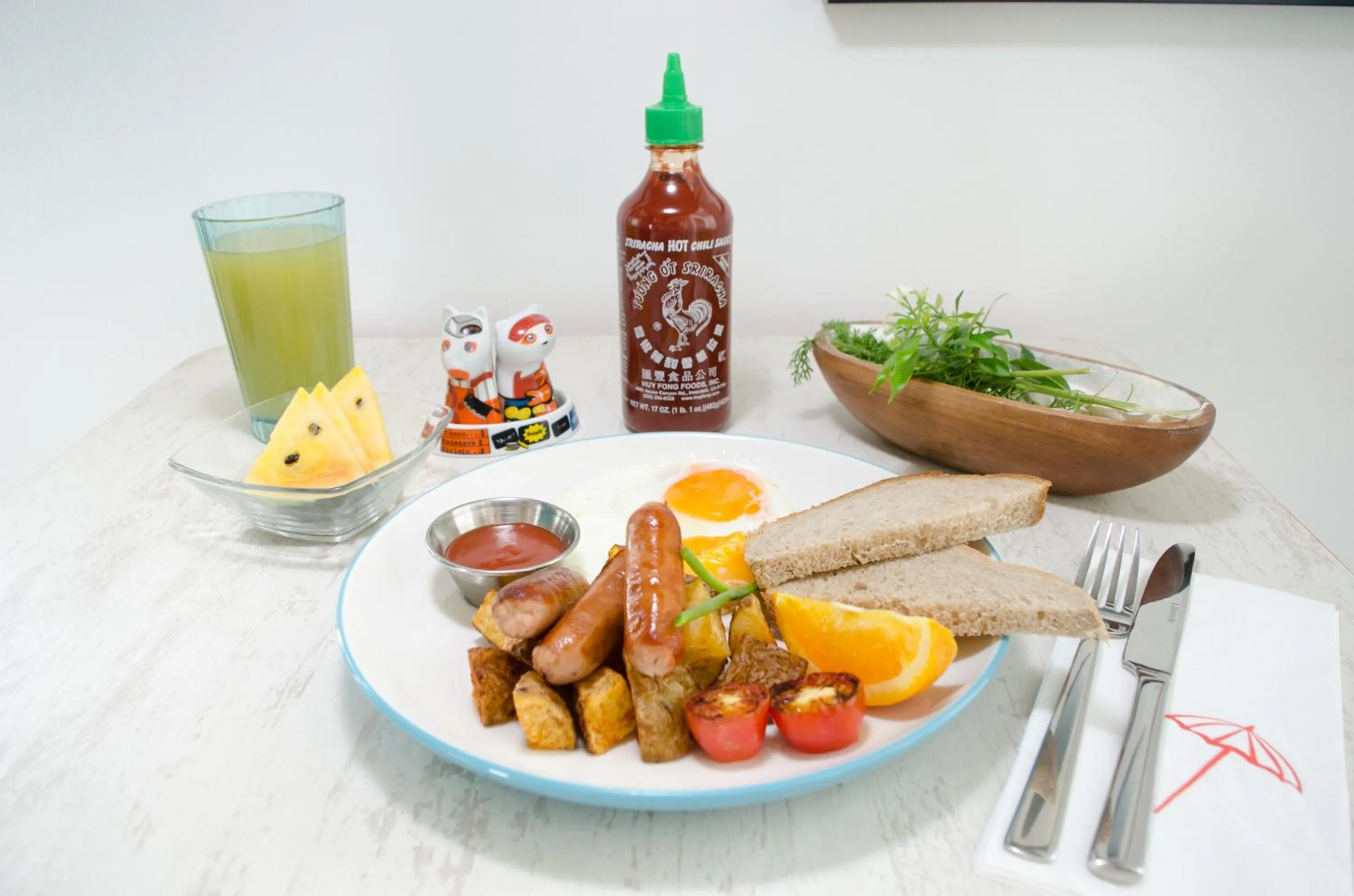 Food close-up in Blue Marina Boracay