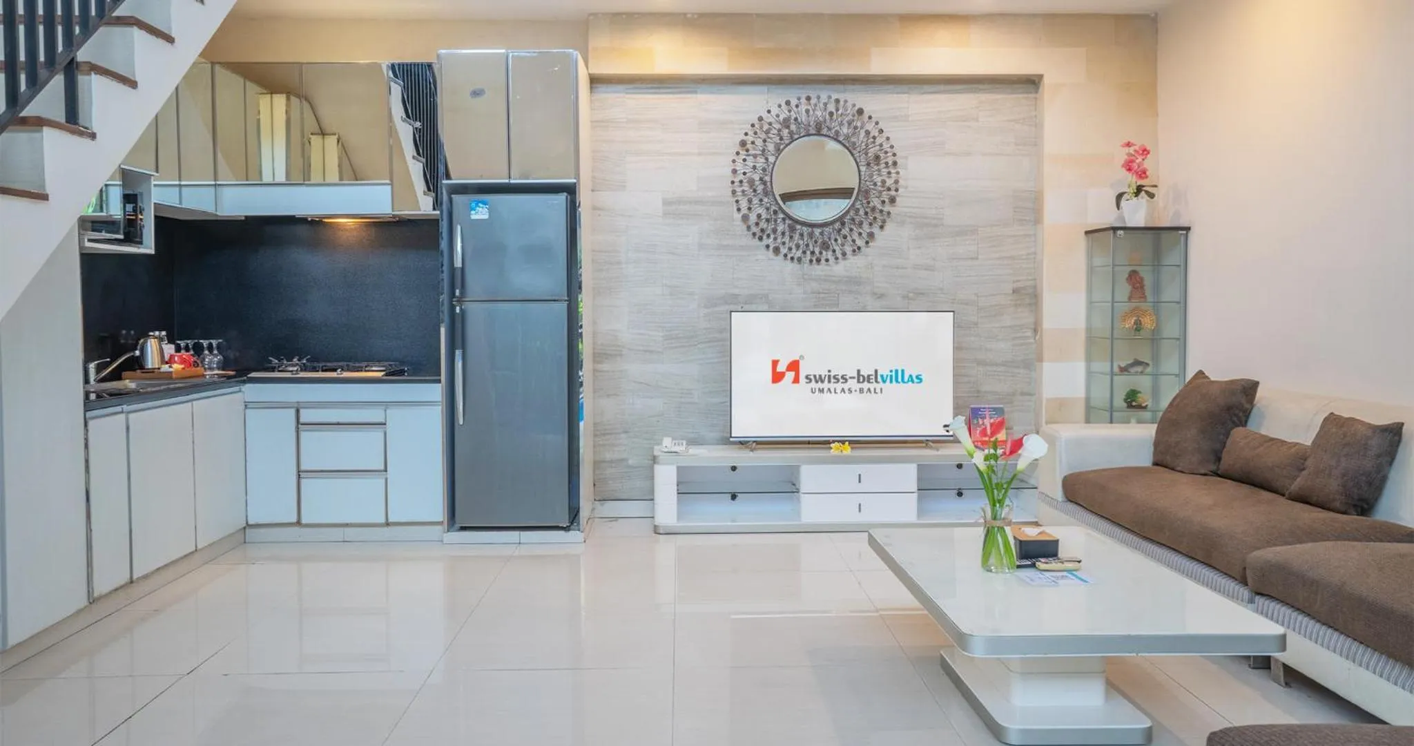 Kitchen or kitchenette in Swiss-Belvillas Umalas