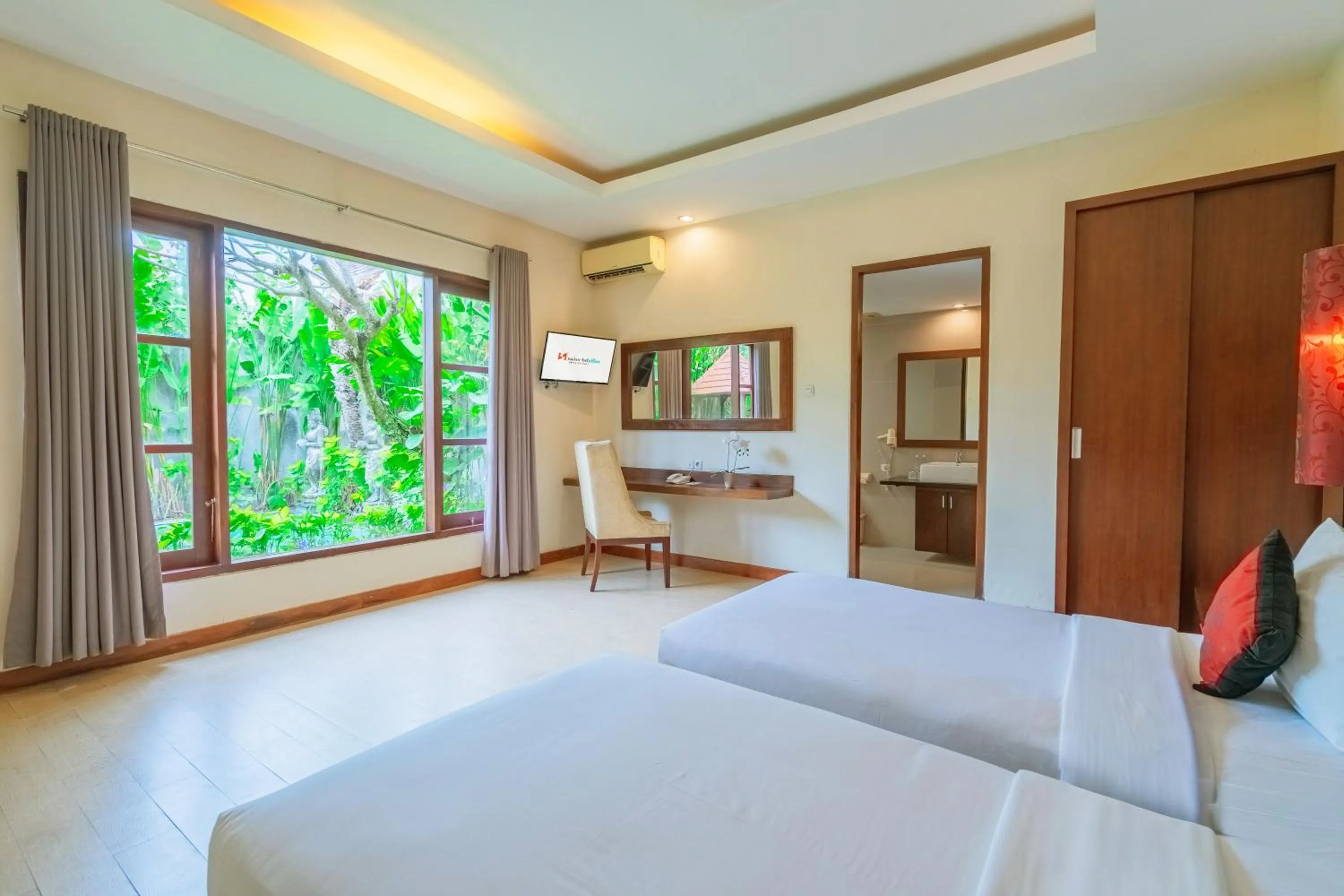 Bed in Swiss-Belvillas Umalas