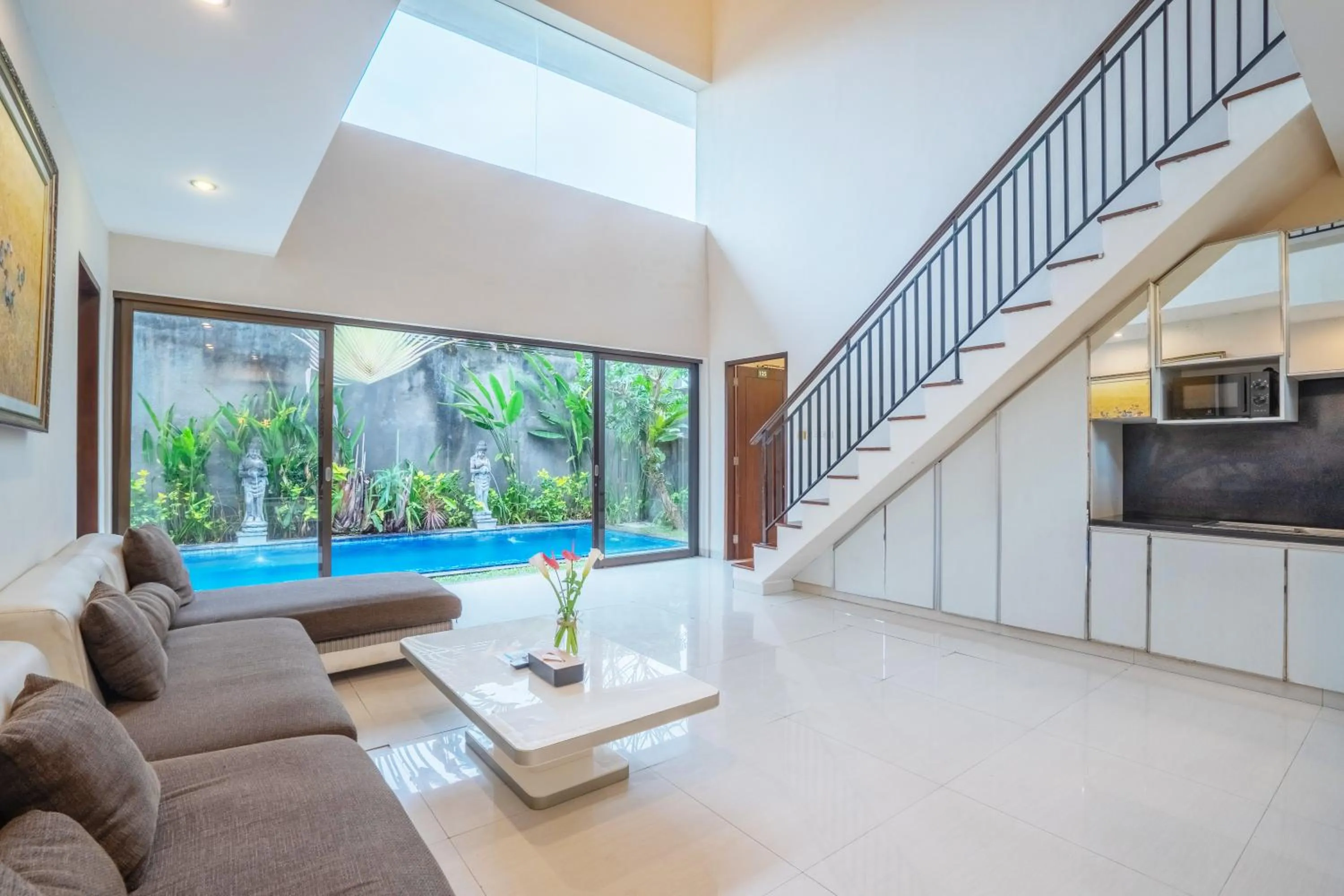 View (from property/room) in Swiss-Belvillas Umalas