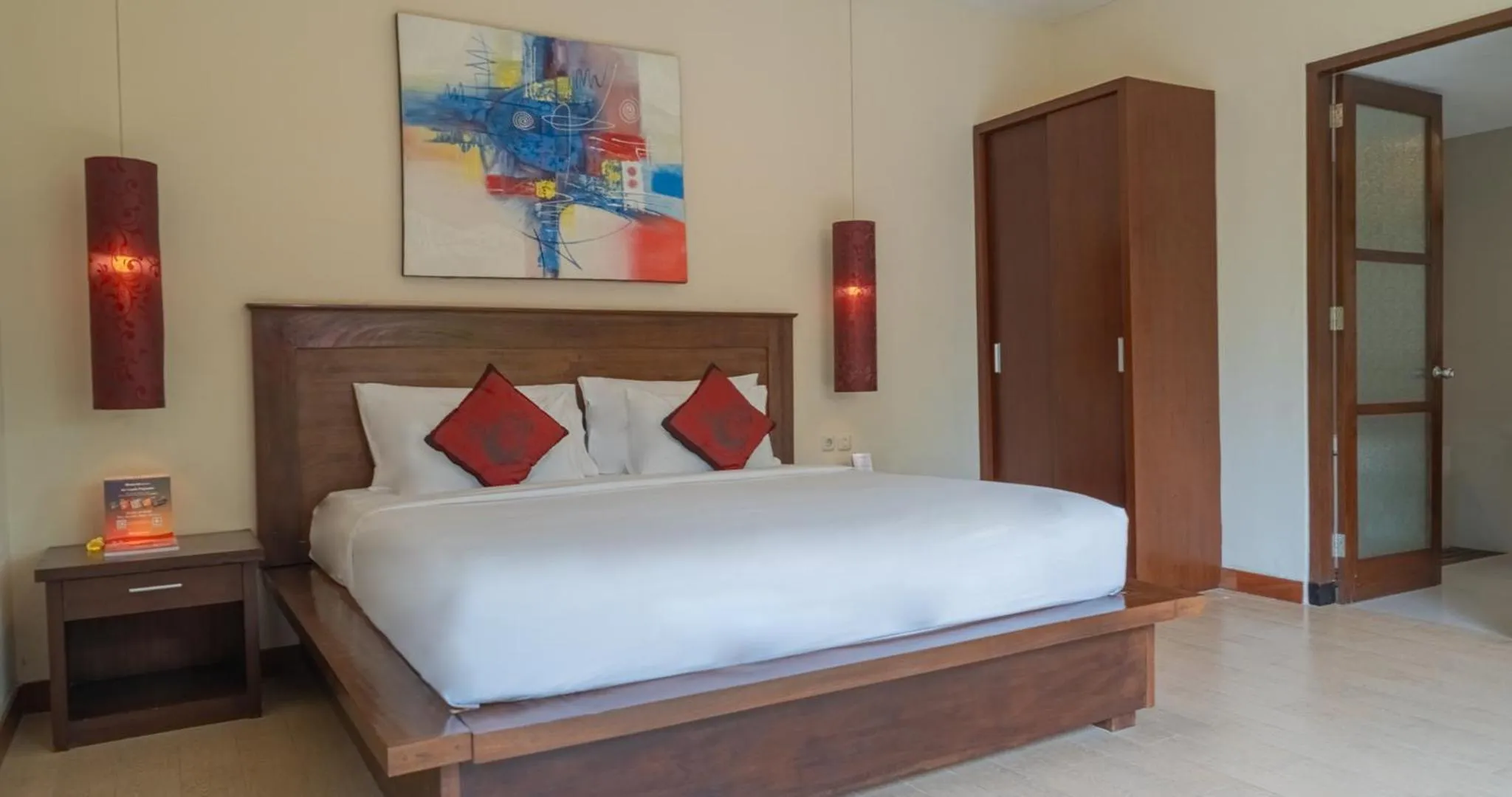 Bed in Swiss-Belvillas Umalas