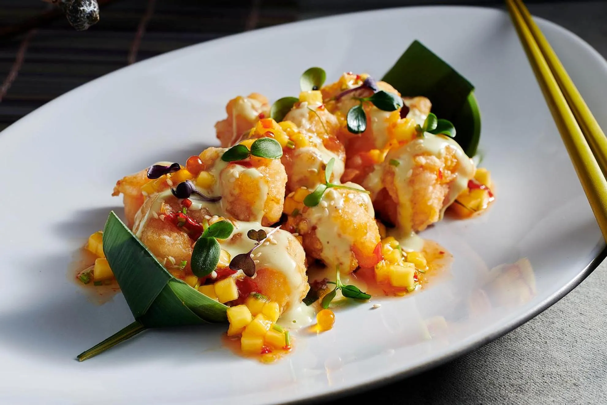 Food close-up in Shangri-La Jeddah