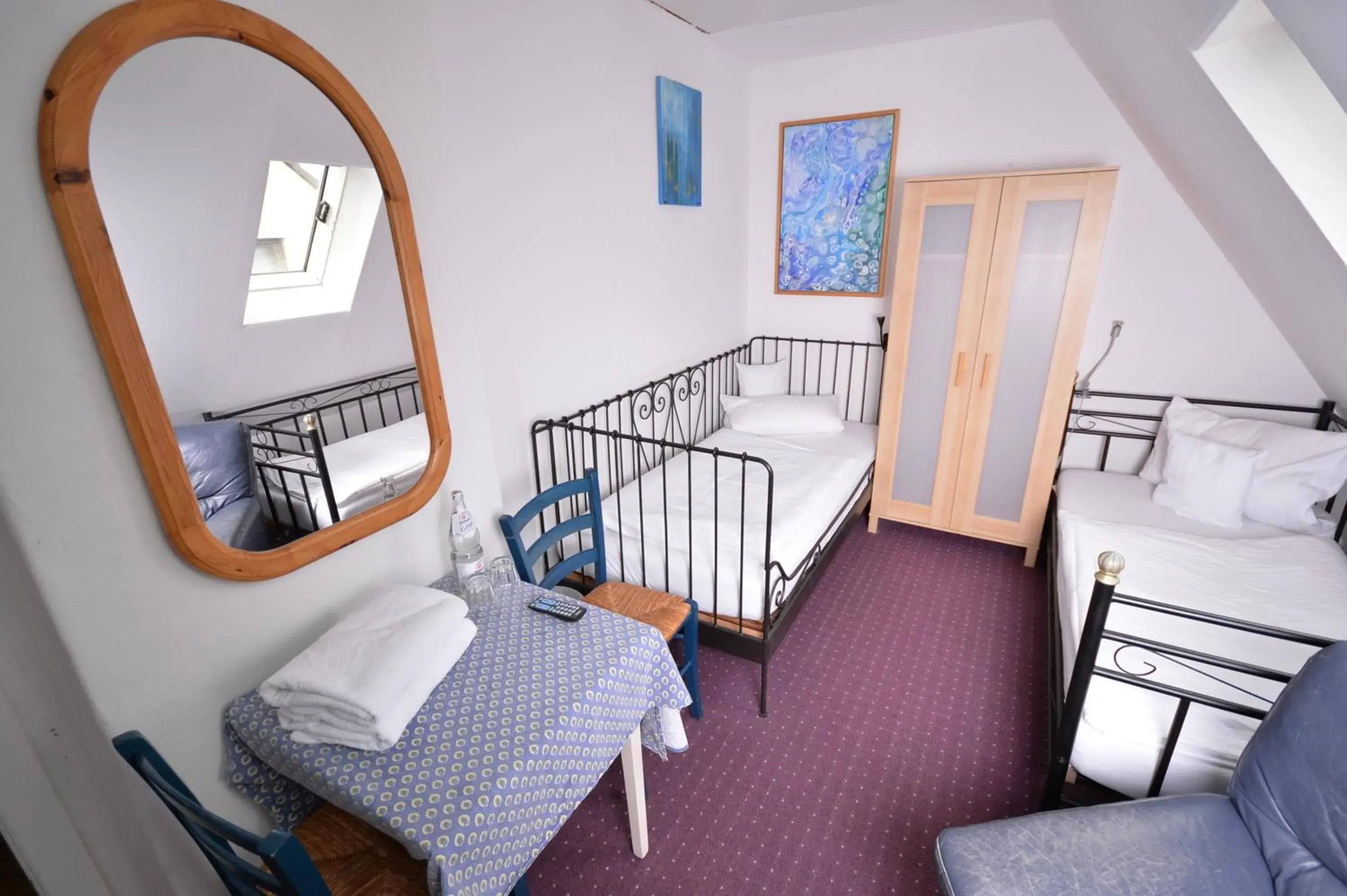 Twin Room - single occupancy in Airportgästehaus Bremen Twin Room - single occupancy in Airportgästehaus Bremen