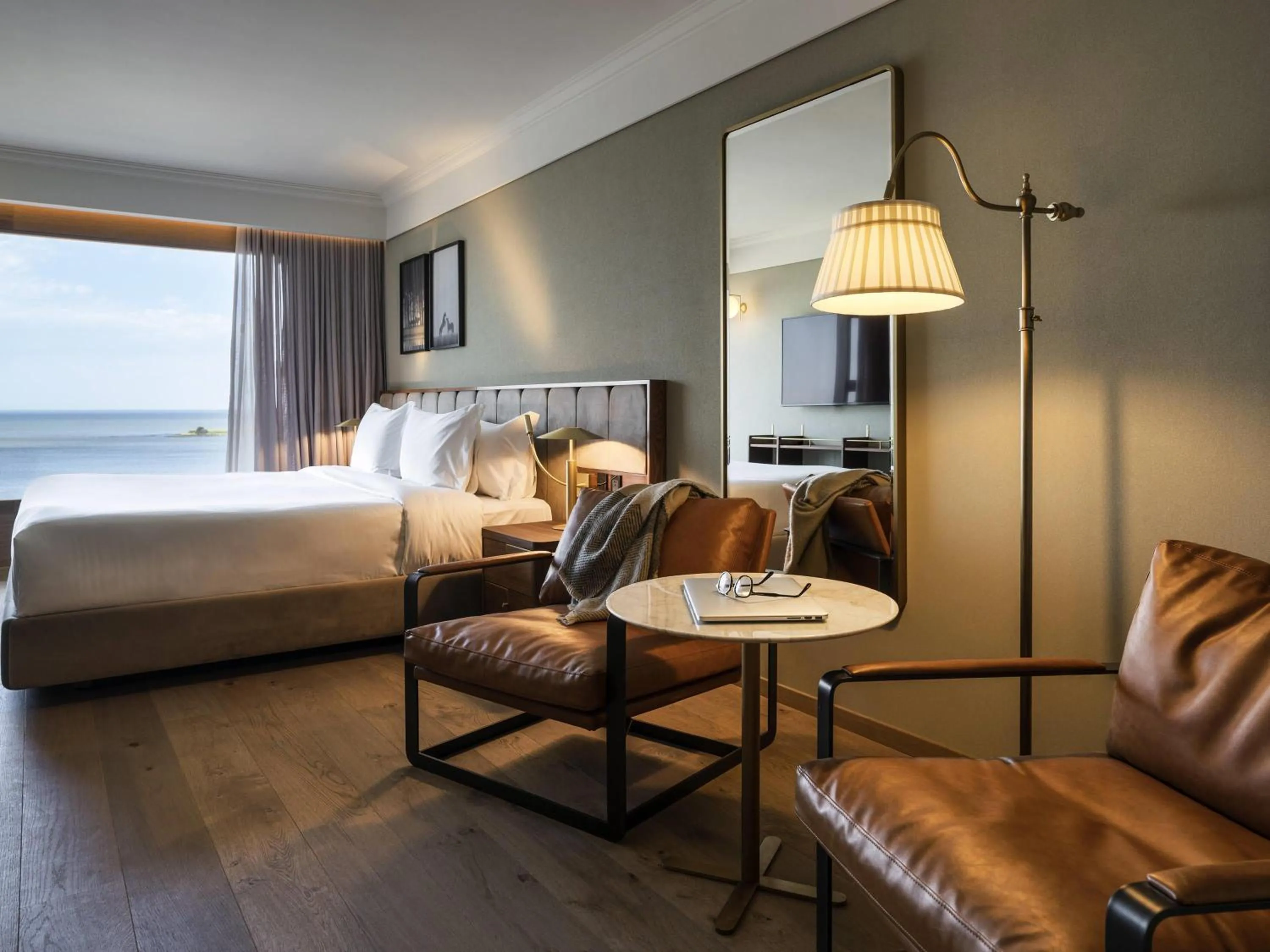 Bedroom, Bed in Costanero Hotel Montevideo - MGallery Collection