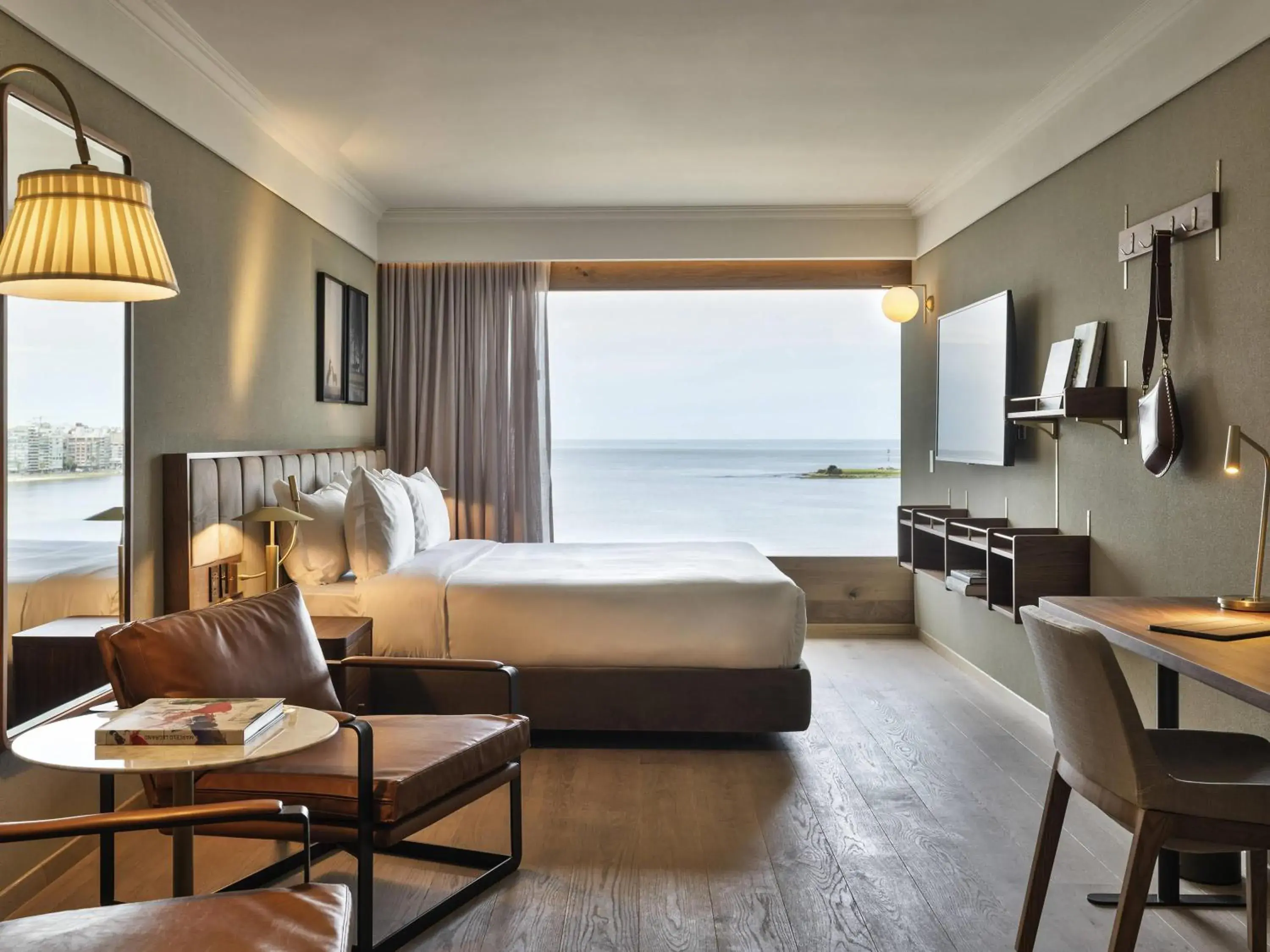 Executive King Room with Sea View in Costanero Hotel Montevideo - MGallery Collection Executive King Room with Sea View in Costanero Hotel Montevideo - MGallery Collection