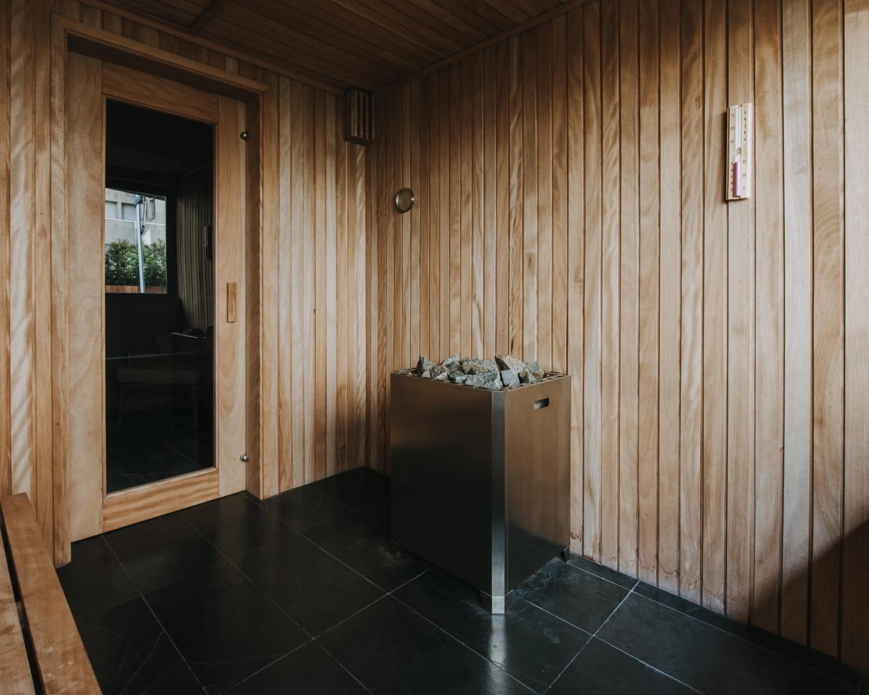 Sauna in Costanero Hotel Montevideo - MGallery Collection