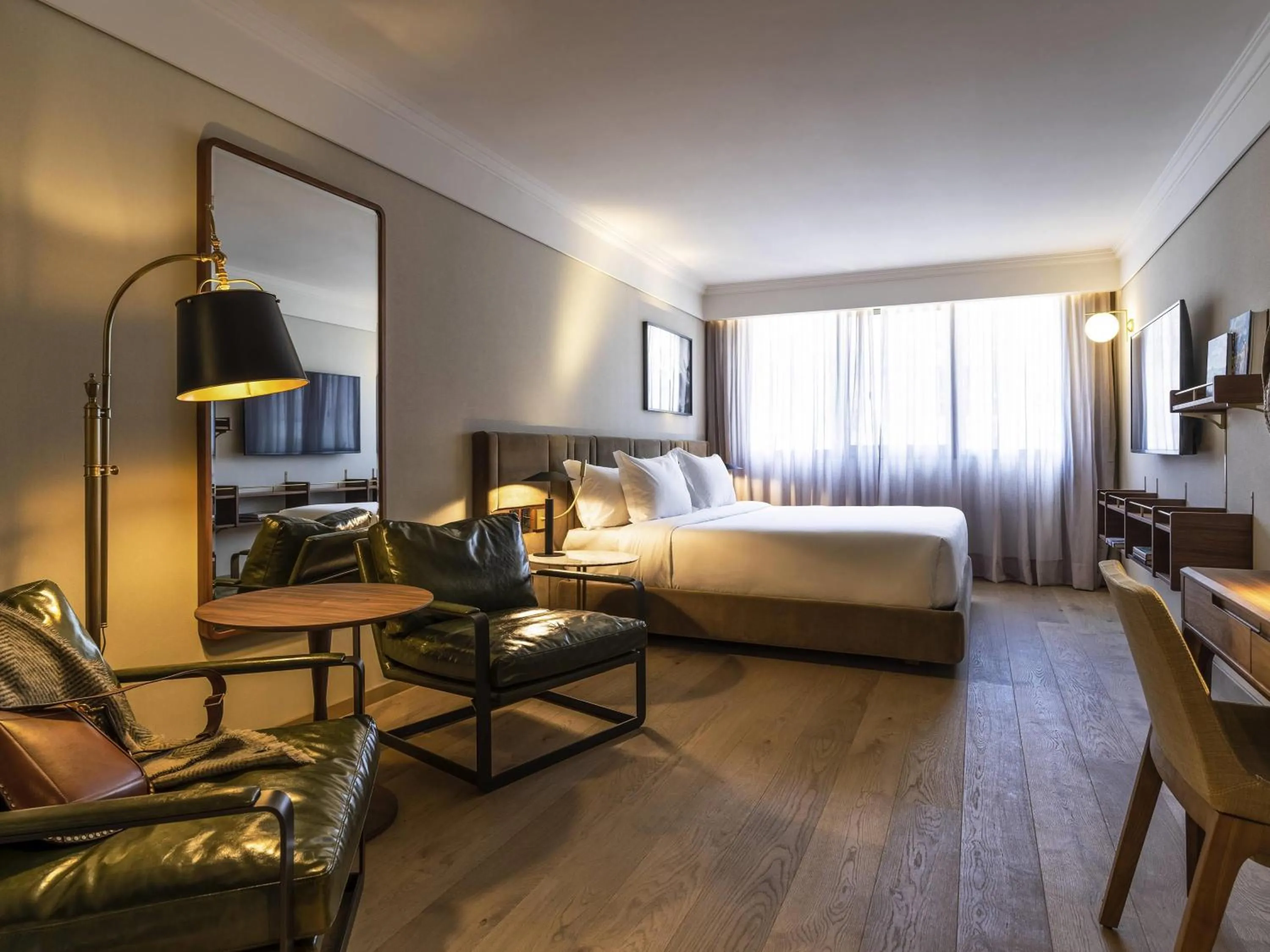 Bedroom, Bed in Costanero Hotel Montevideo - MGallery Collection