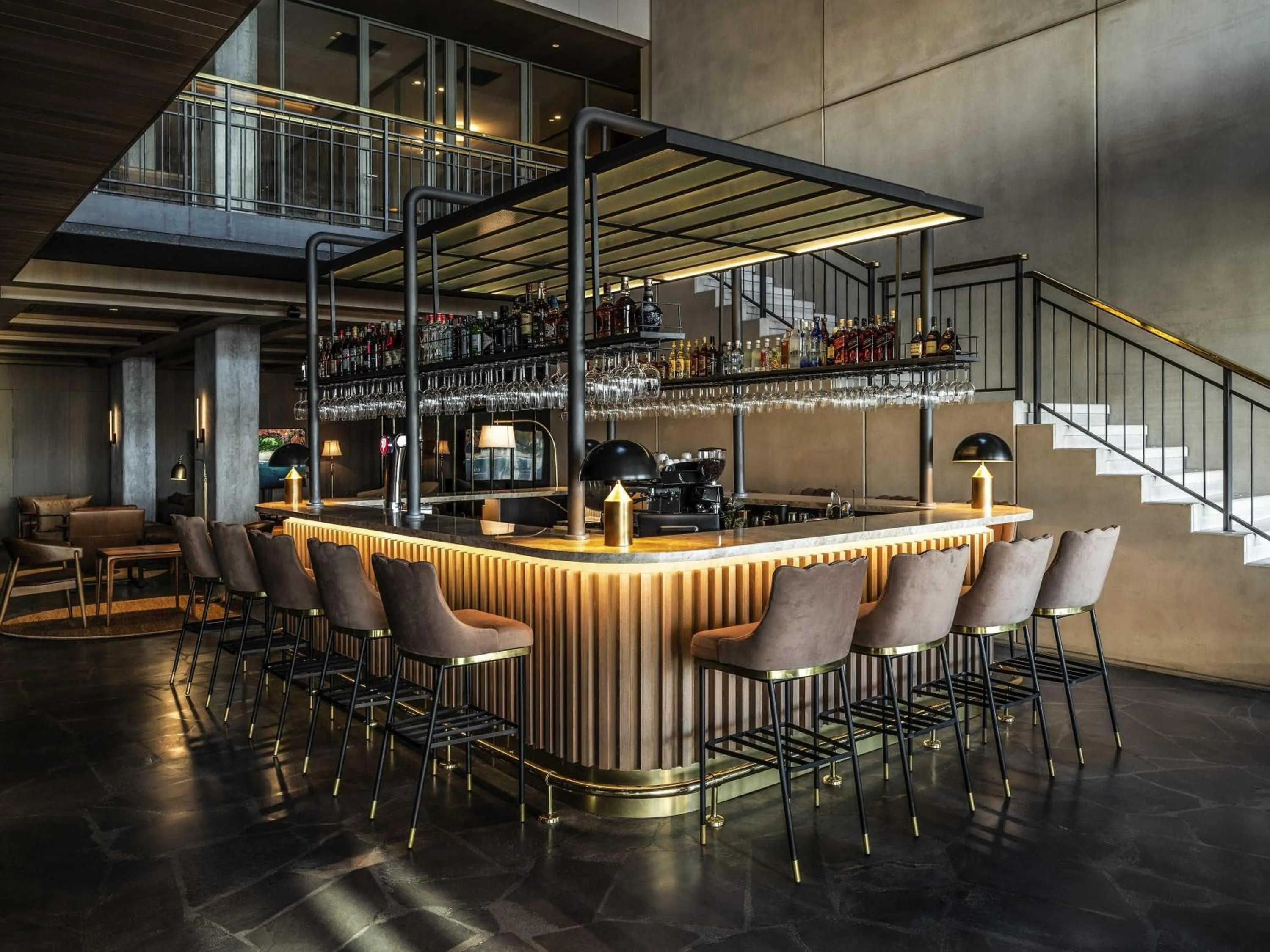 Lounge or bar in Costanero Hotel Montevideo - MGallery Collection