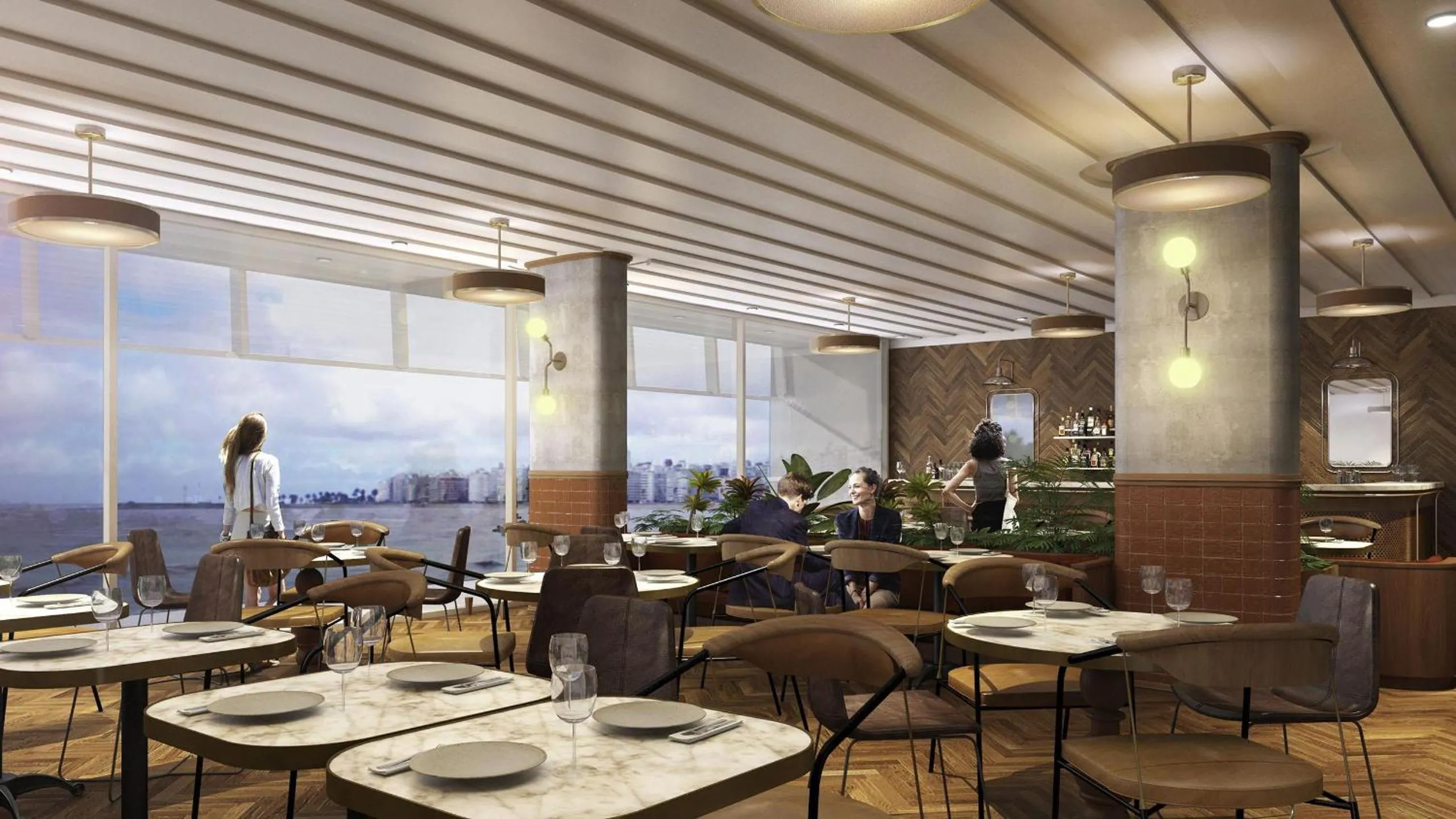 Restaurant/places to eat in Costanero Hotel Montevideo - MGallery Collection