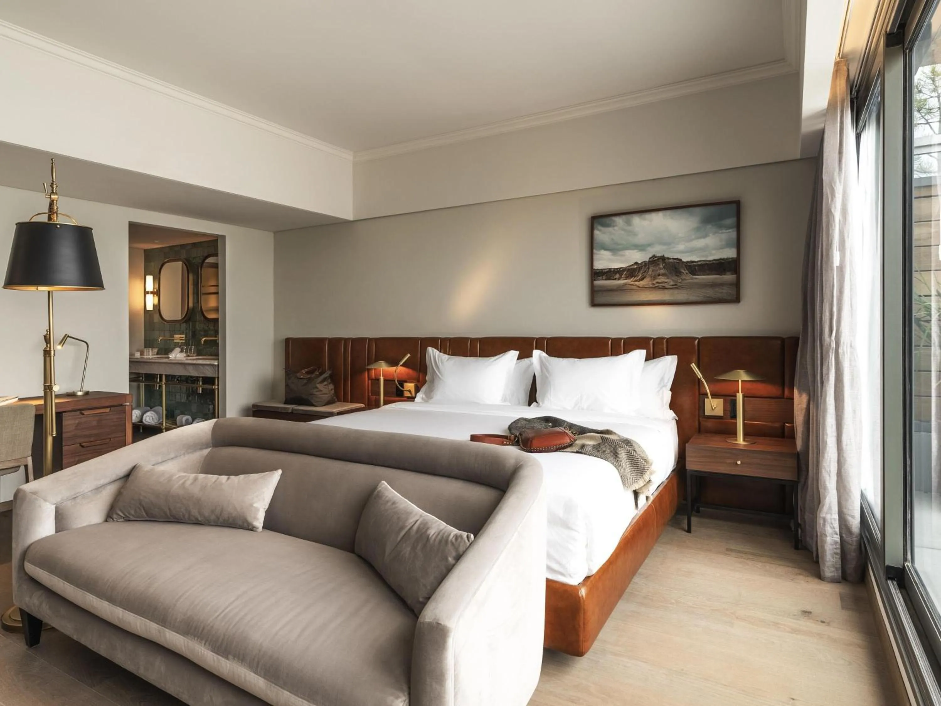 Bedroom, Bed in Costanero Hotel Montevideo - MGallery Collection