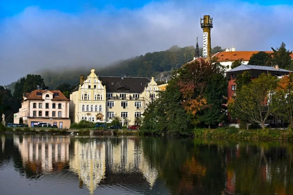 Lake view in Aparthotel Faust