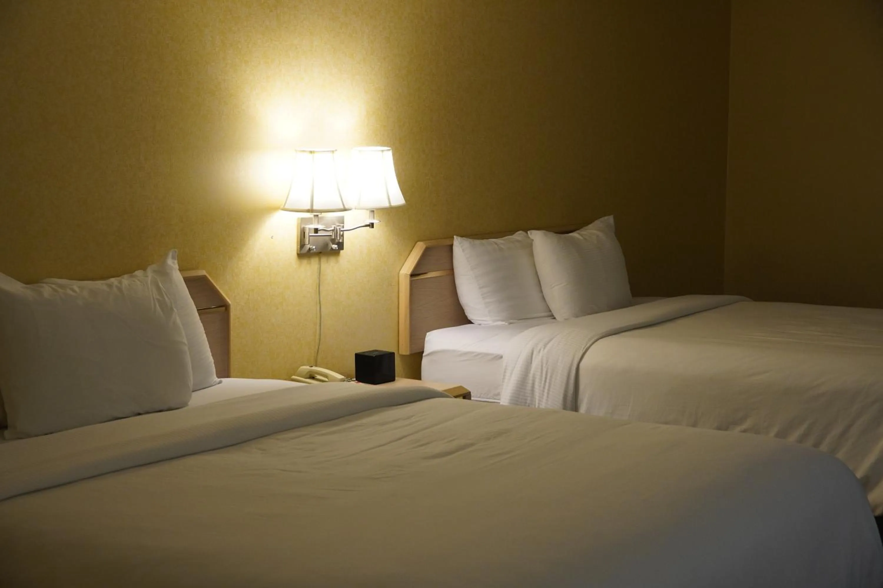 Bed in Timberland Inn & Suites