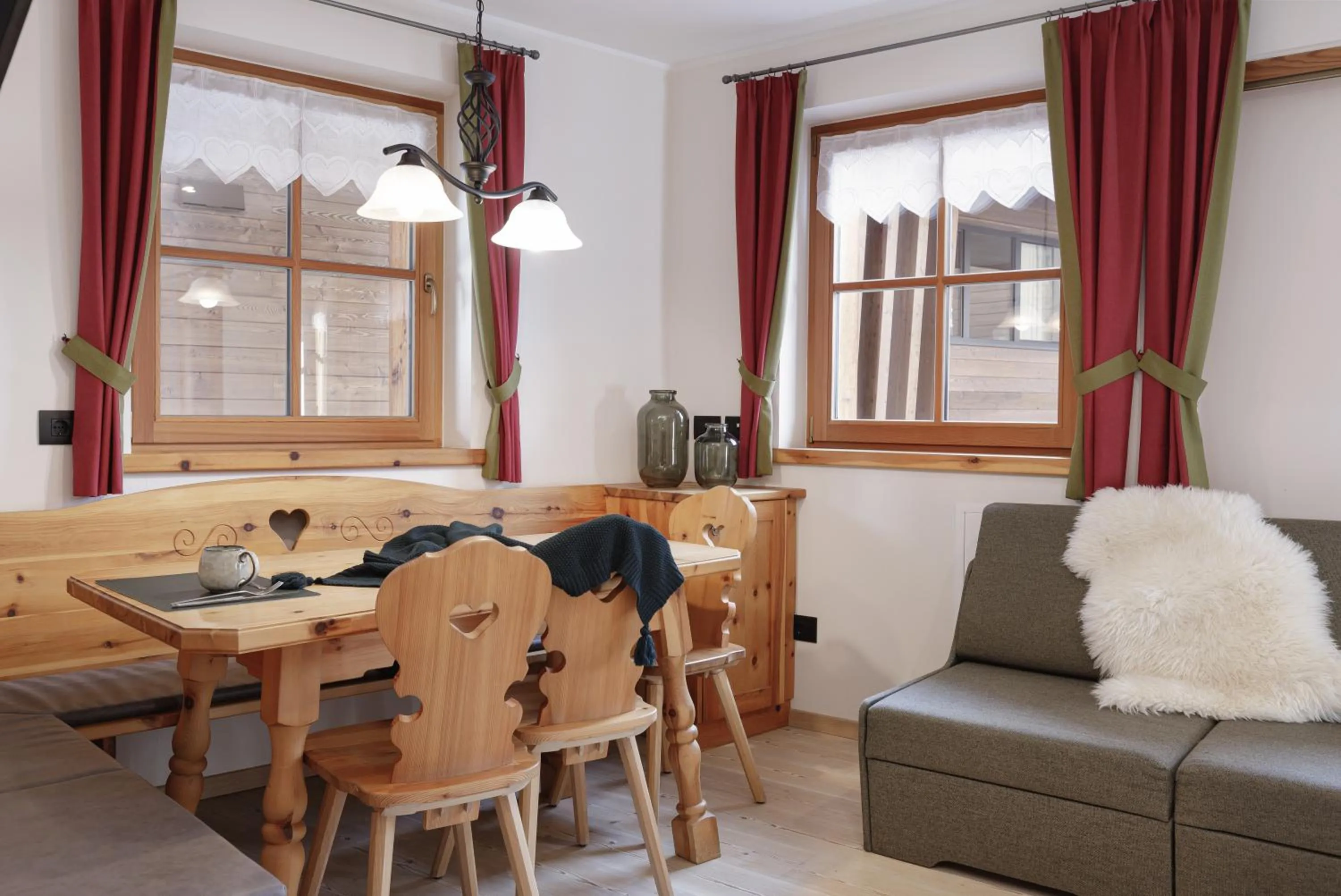 Living room in Chalet Winklwiese