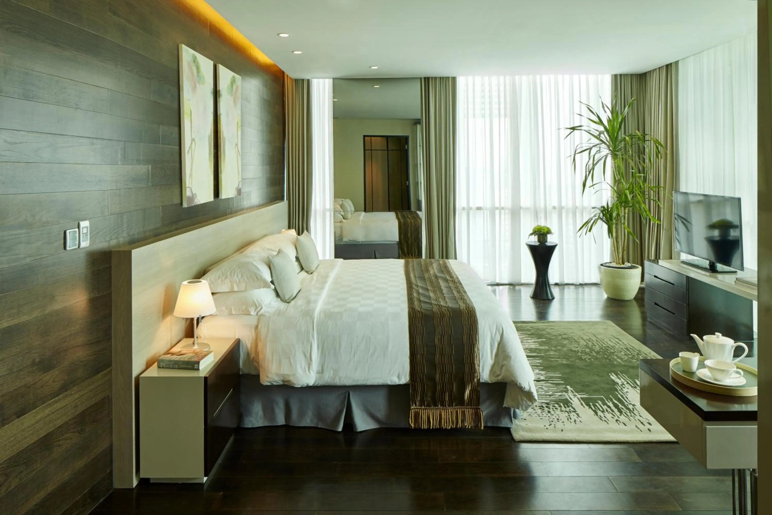 Bedroom, Bed in Fraser Residence Menteng Jakarta