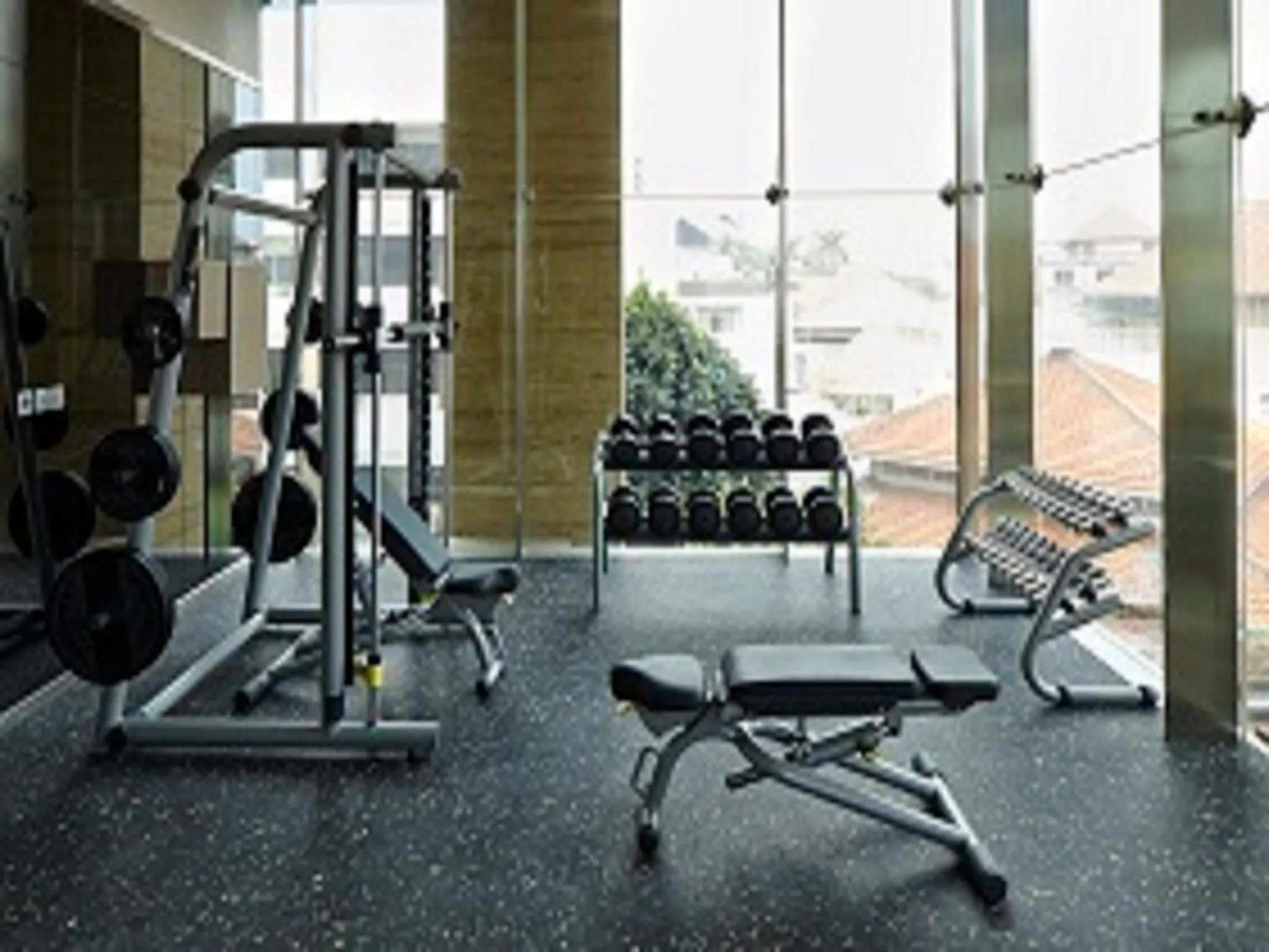 Fitness centre/facilities in Fraser Residence Menteng Jakarta
