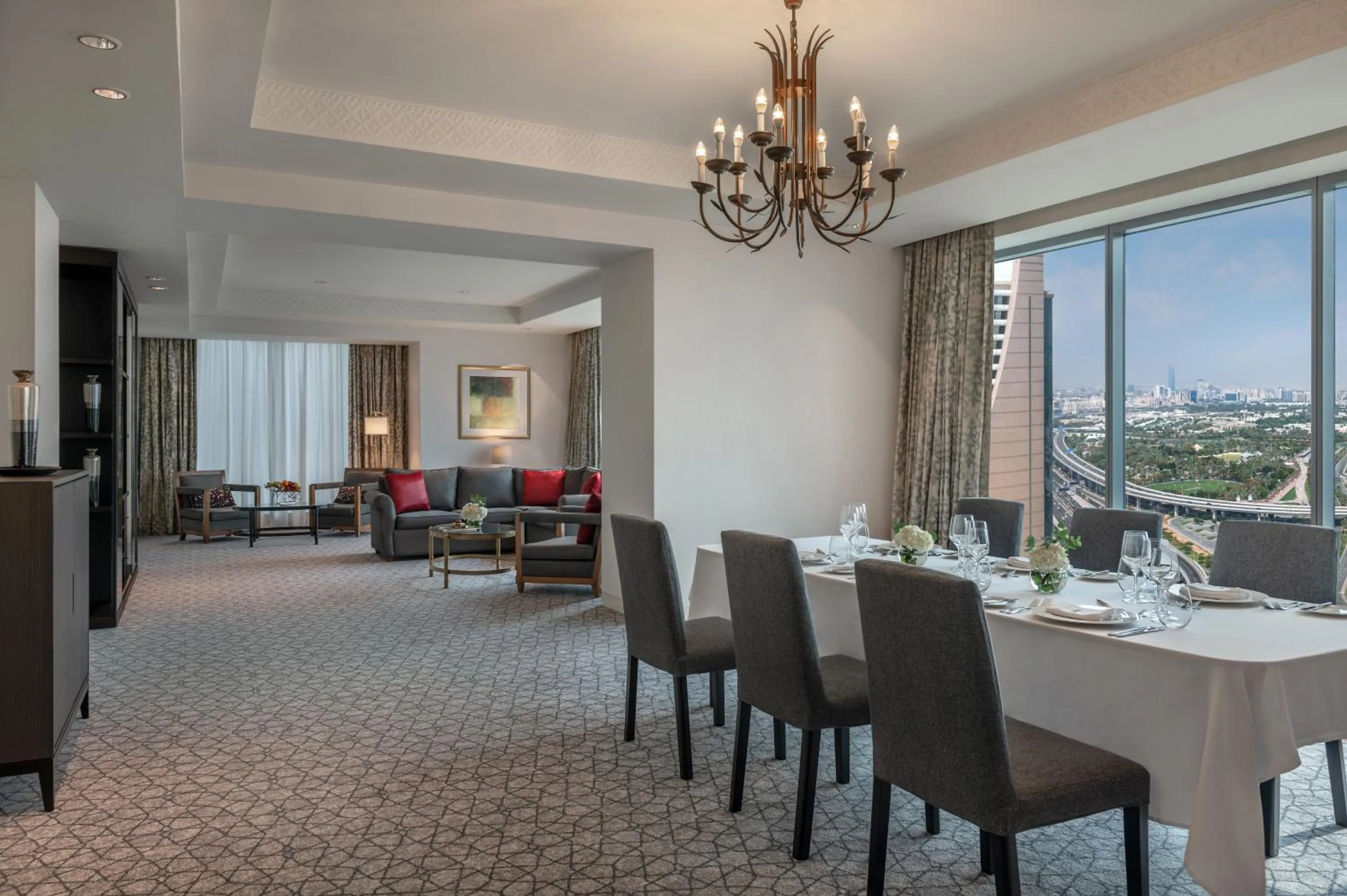 Living room in The H Dubai