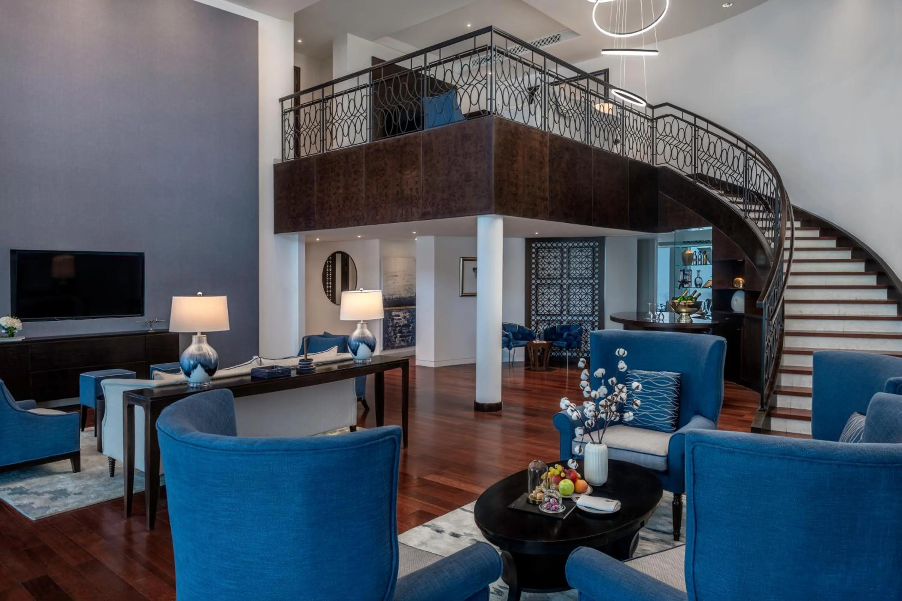 Living room in The H Dubai