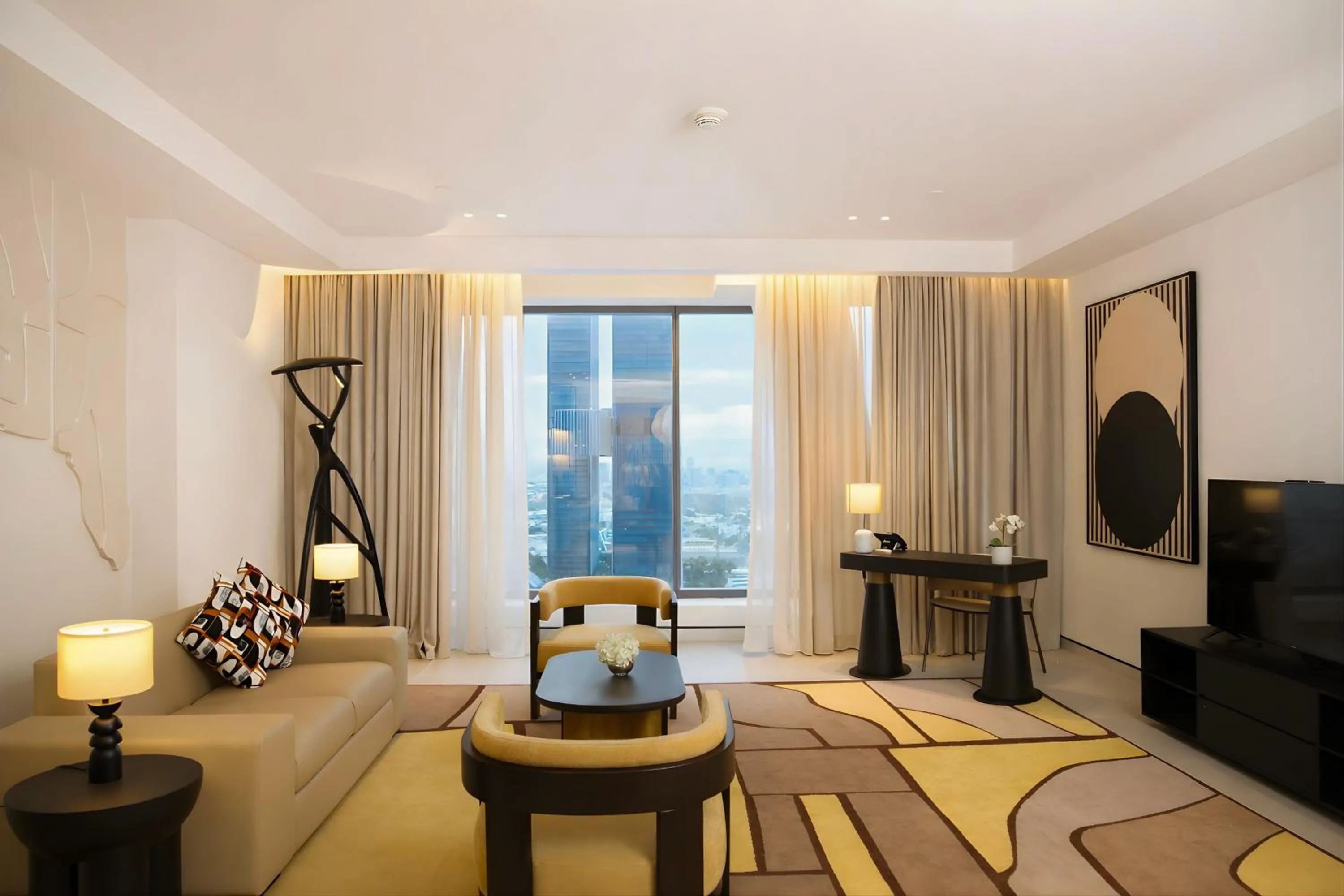 Living room in The H Dubai