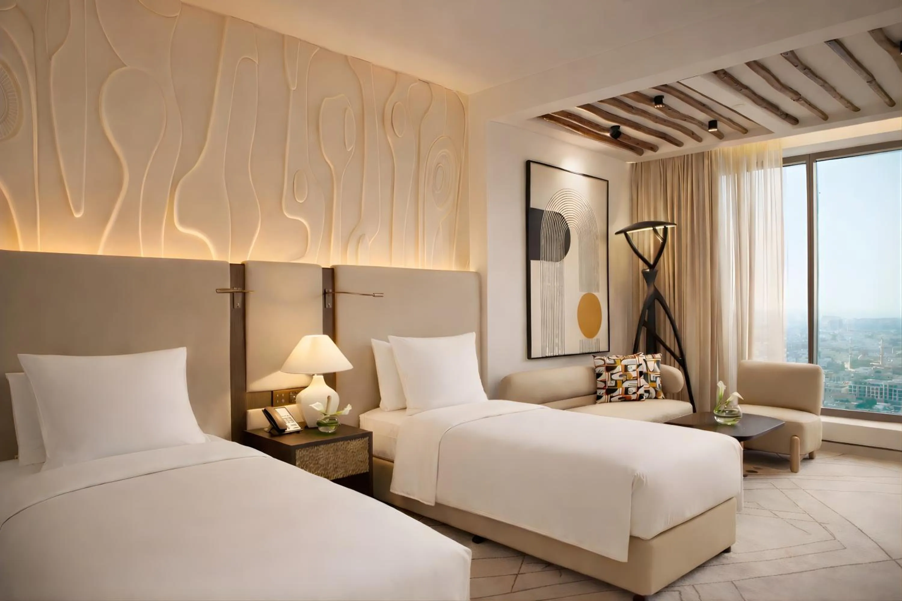 Bedroom, Bed in The H Dubai