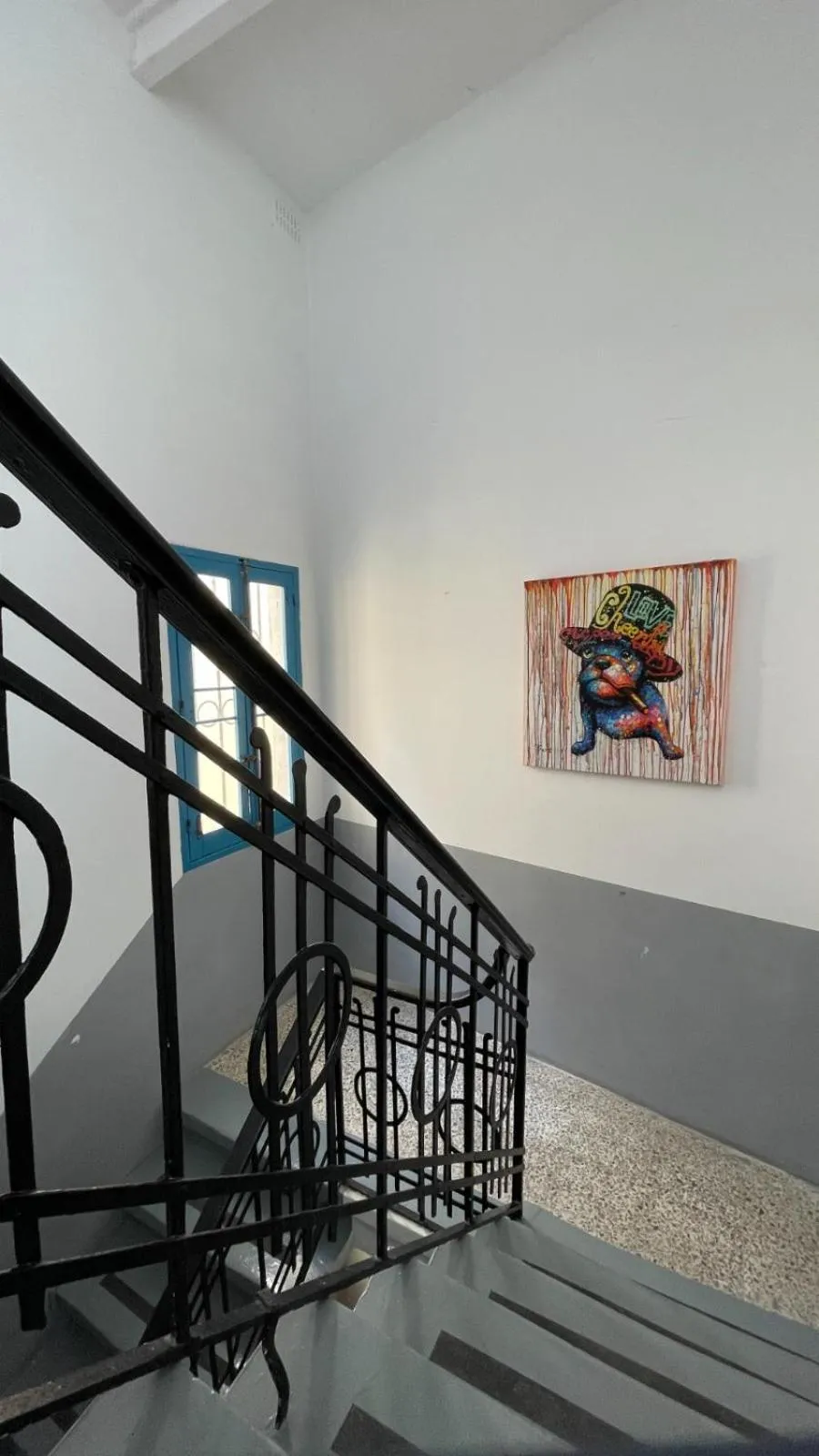 Decorative detail in Bookarest Hostel Malta