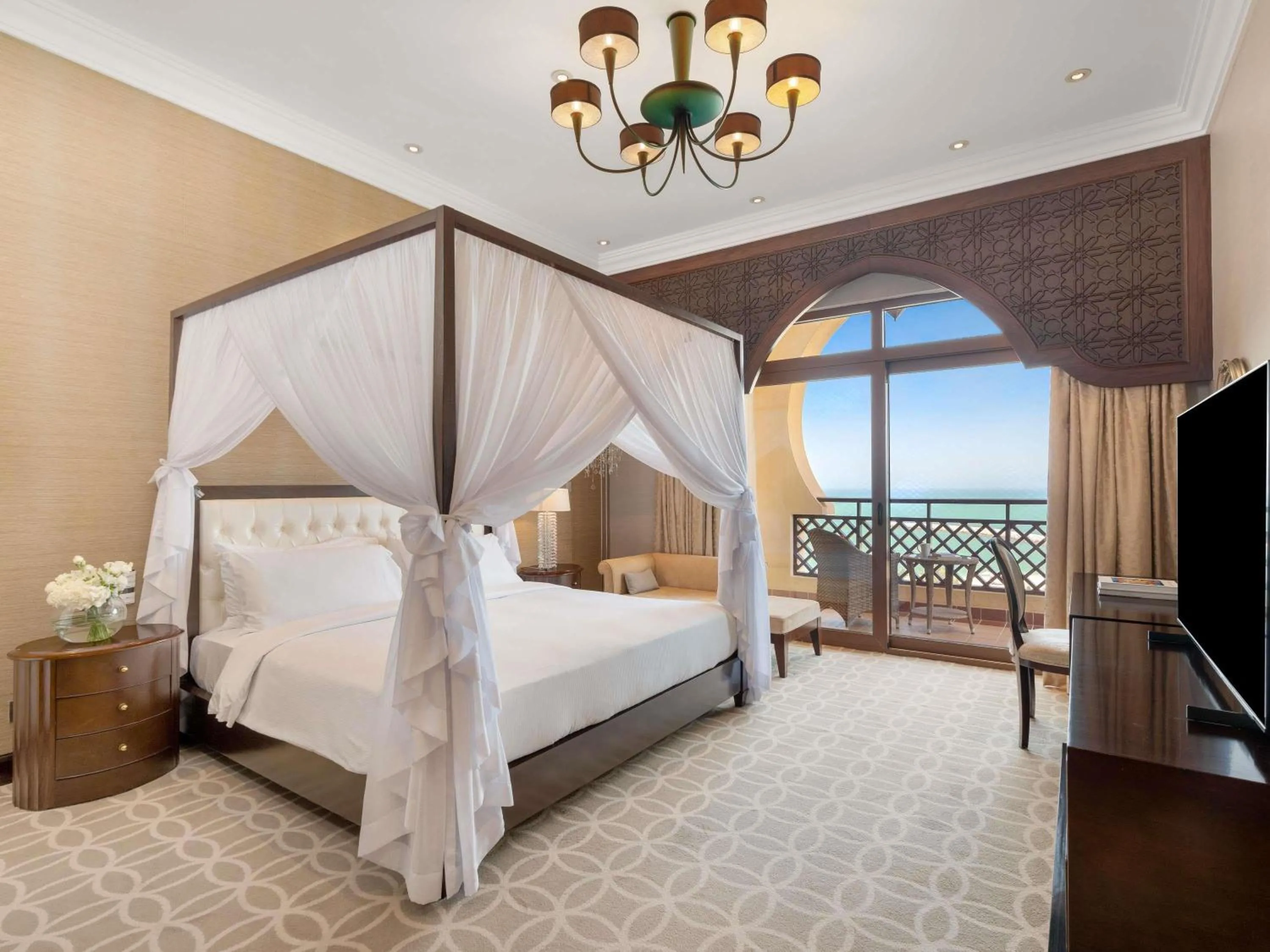 Bedroom, Bed in Rixos Al Mairid Ras Al Khaimah - Ultra All Inclusive