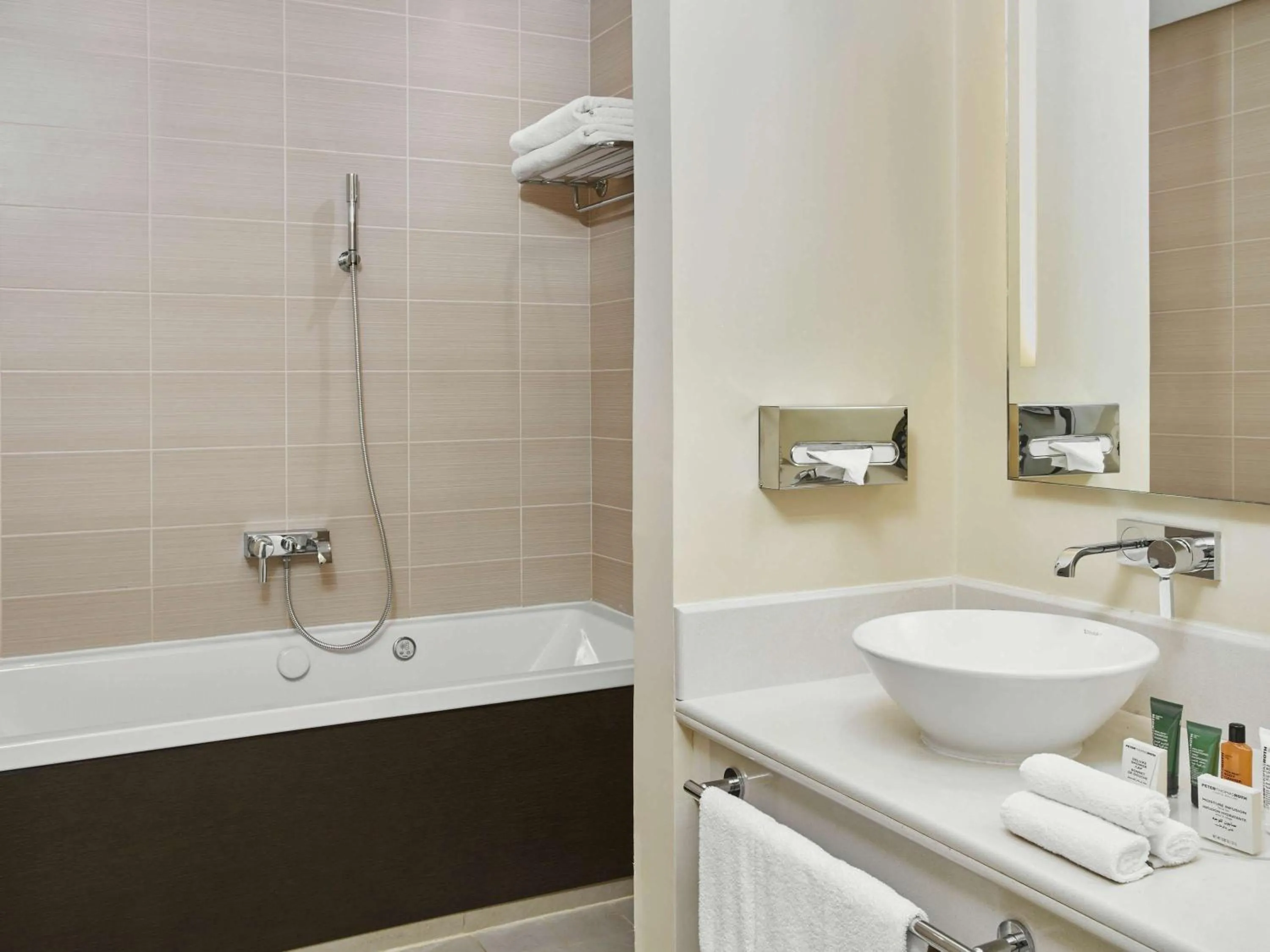 Bathroom in Hilton Ras Al Khaimah Beach Resort