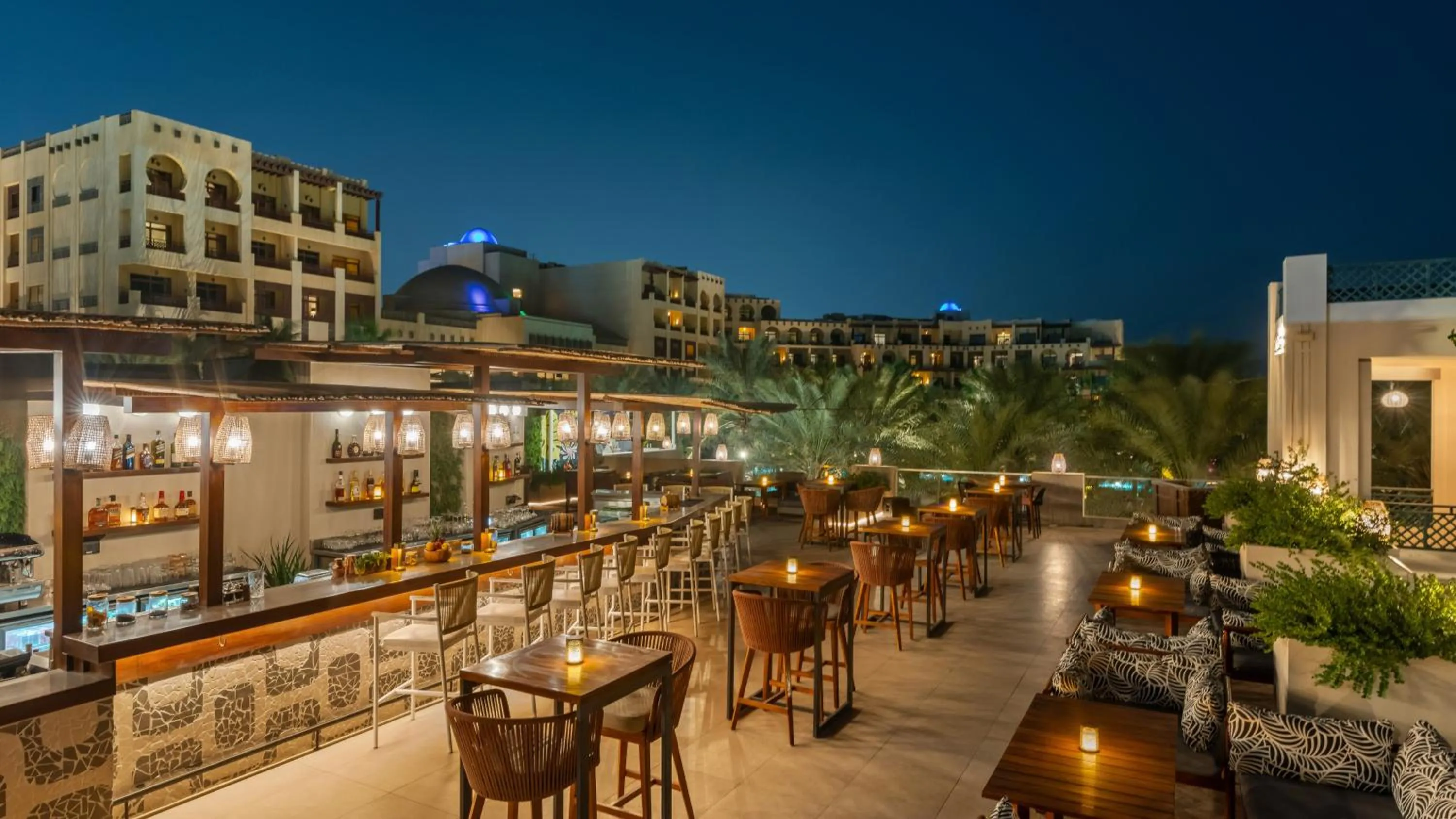 Night in Hilton Ras Al Khaimah Beach Resort