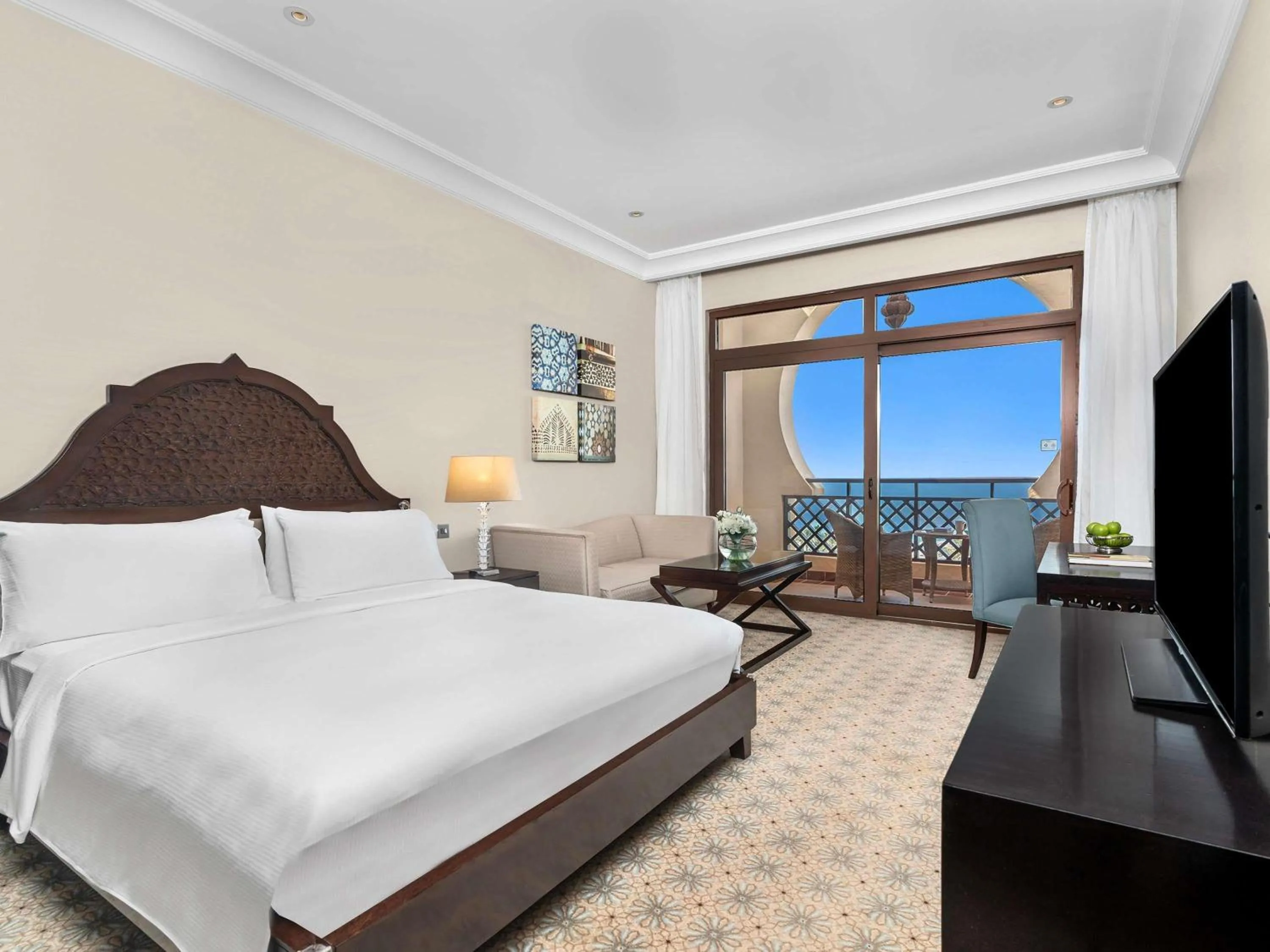 Bedroom, Bed in Rixos Al Mairid Ras Al Khaimah - Ultra All Inclusive