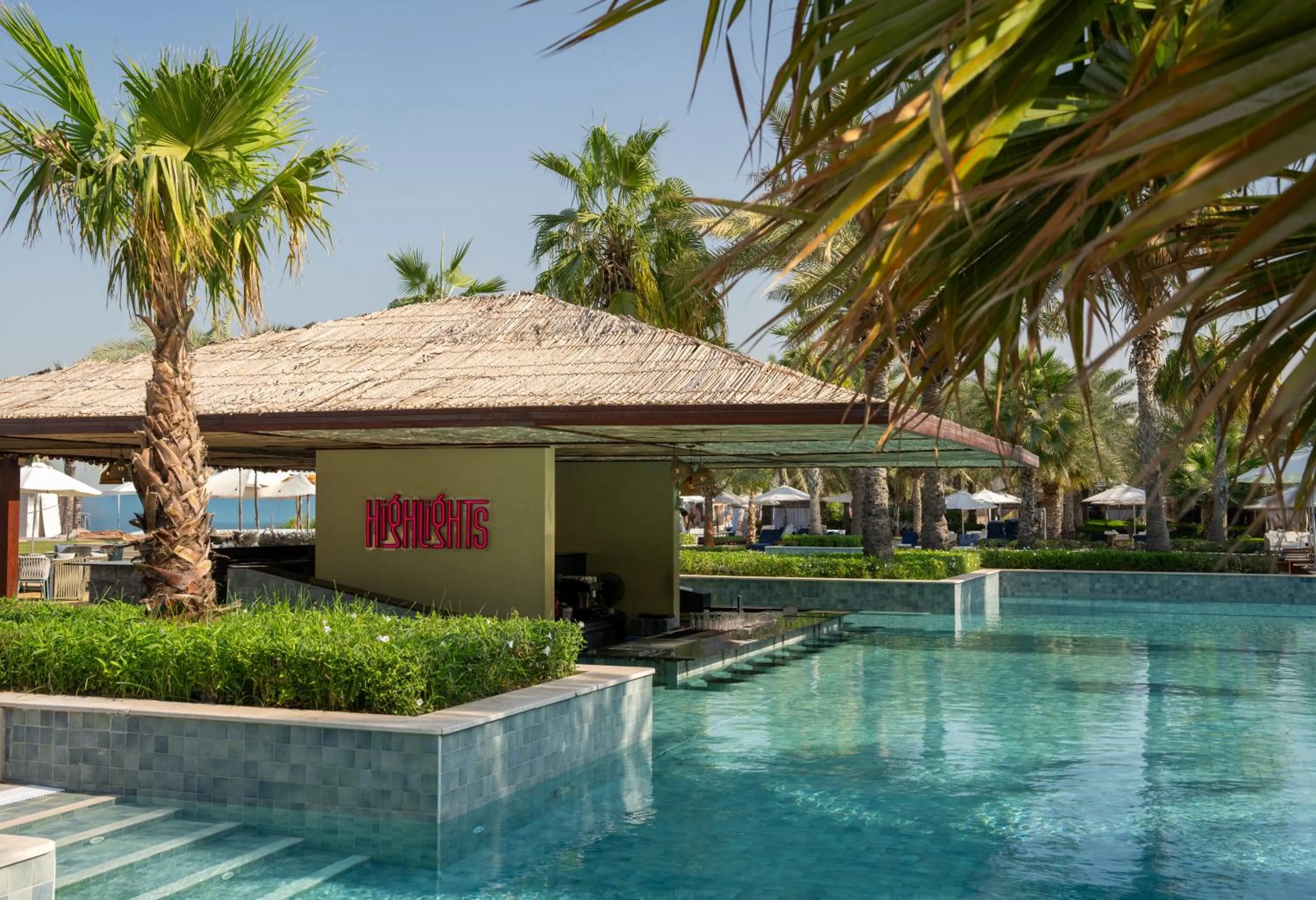 Day in Hilton Ras Al Khaimah Beach Resort